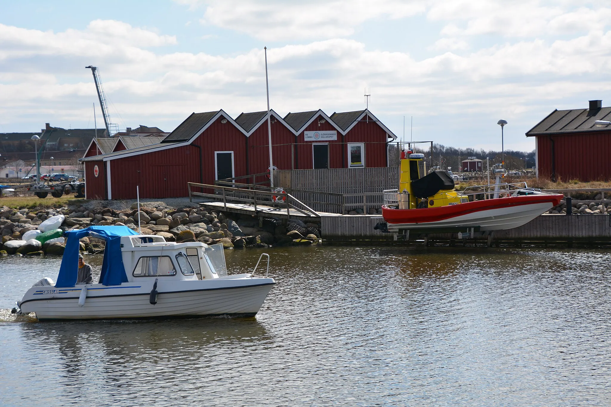 Photo showing: SSRS Räddningsstation Lomma