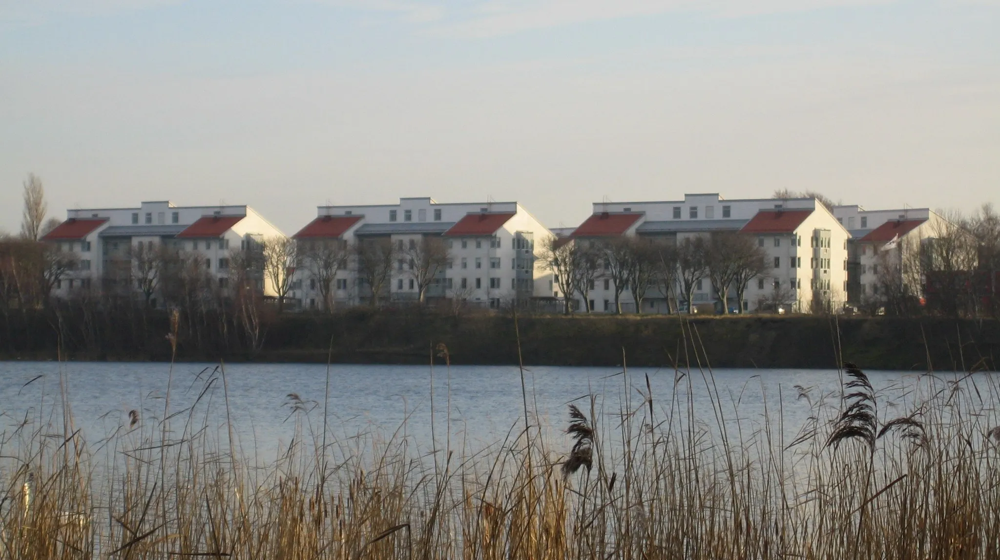 Photo showing: The former lime quarry in Klagshamn, Malmö, Sweden.