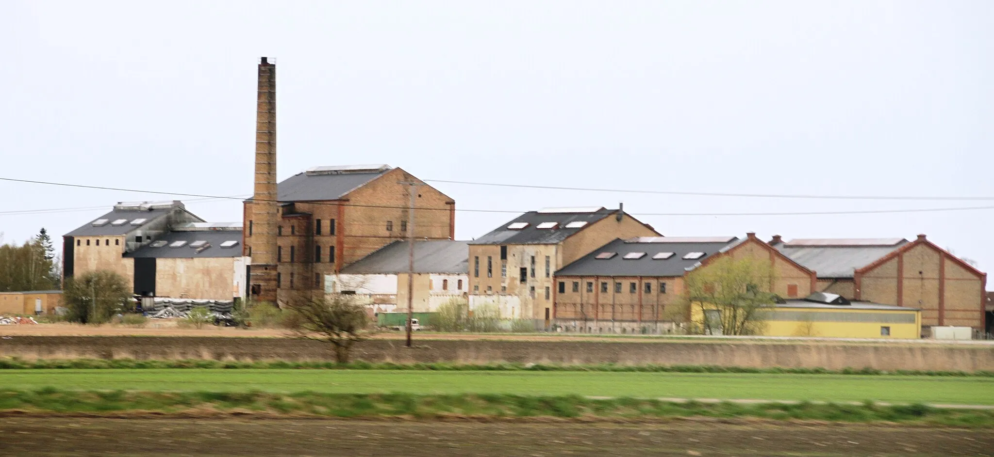 Photo showing: Hasslarp in the municipality of Helsingborg, southwest Sweden. The oldfactory is the Hasslarp Sugar Mill (Hasslarp Sockerfabrik).