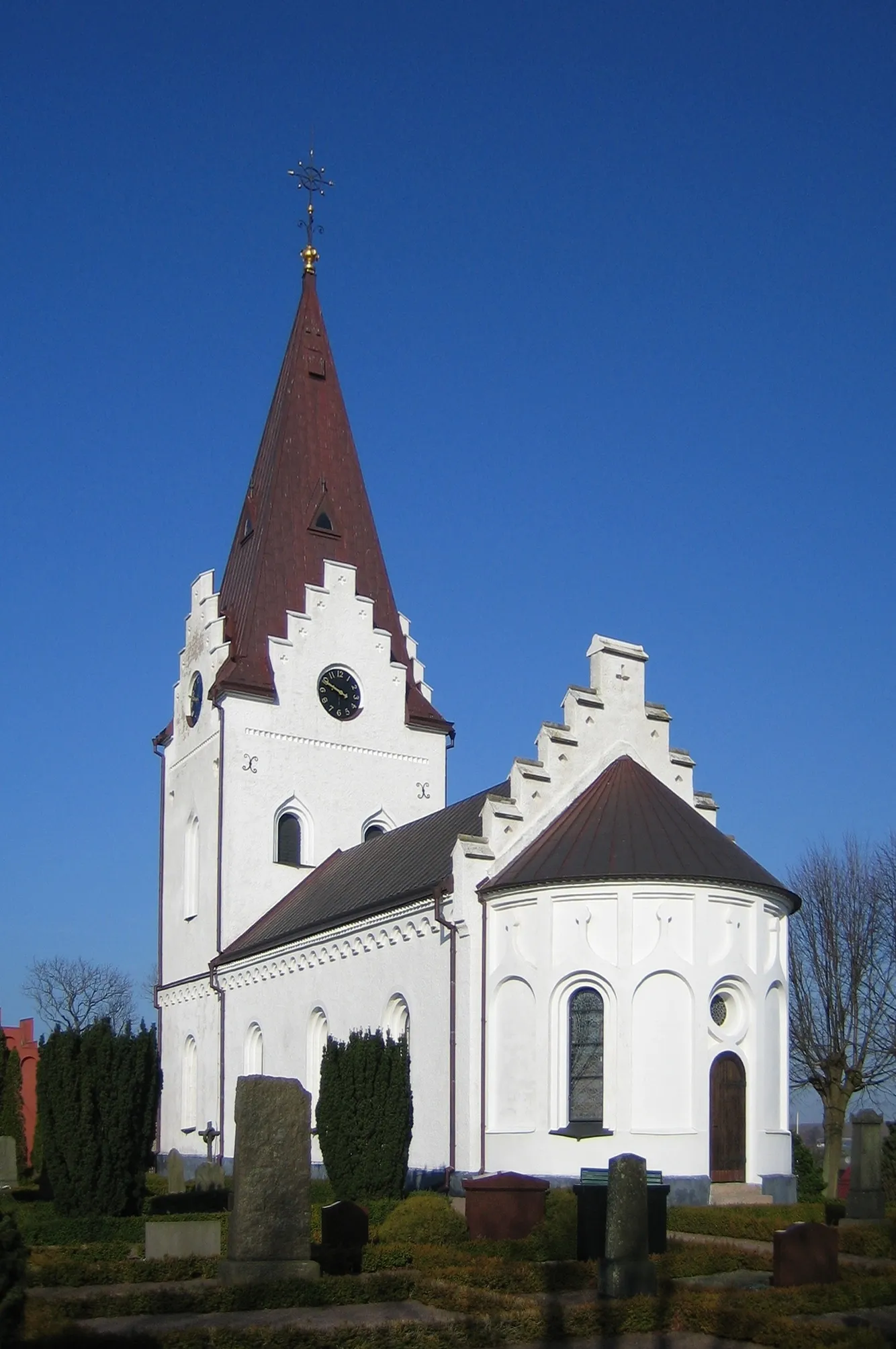 Photo showing: Vadensjö kyrka in Skåne, Sweden