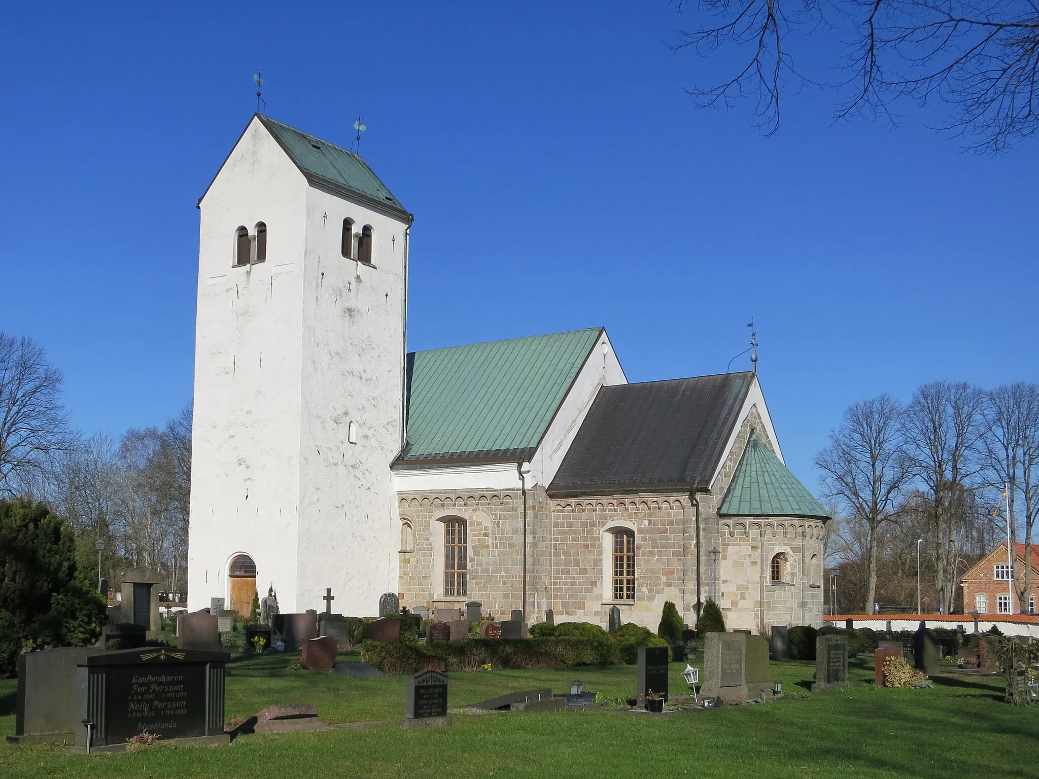 Photo showing: Vä kyrka mars 2014