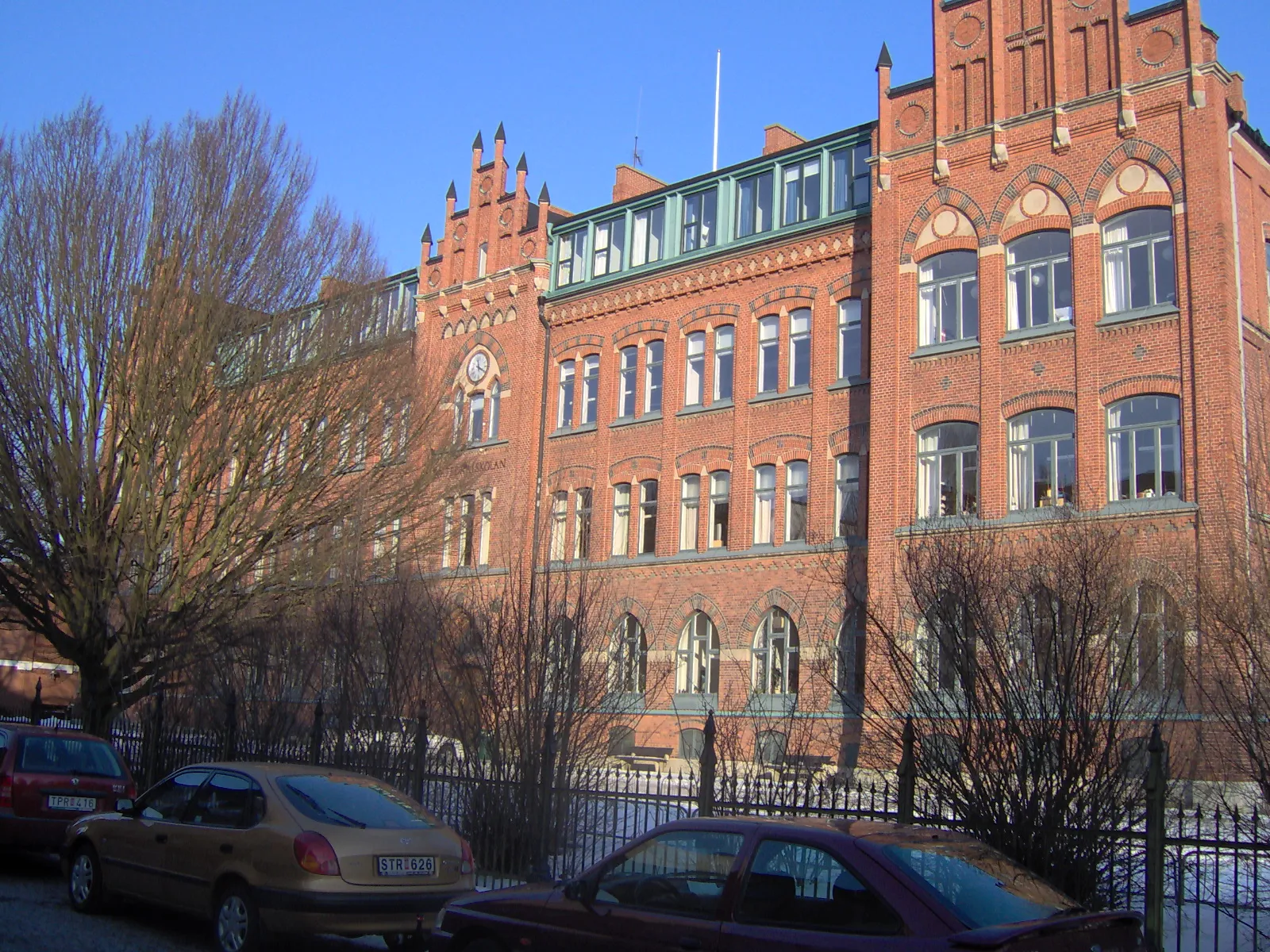 Photo showing: Cathedral School, Lund, taken by Andreas Vilén, March 6th 2005