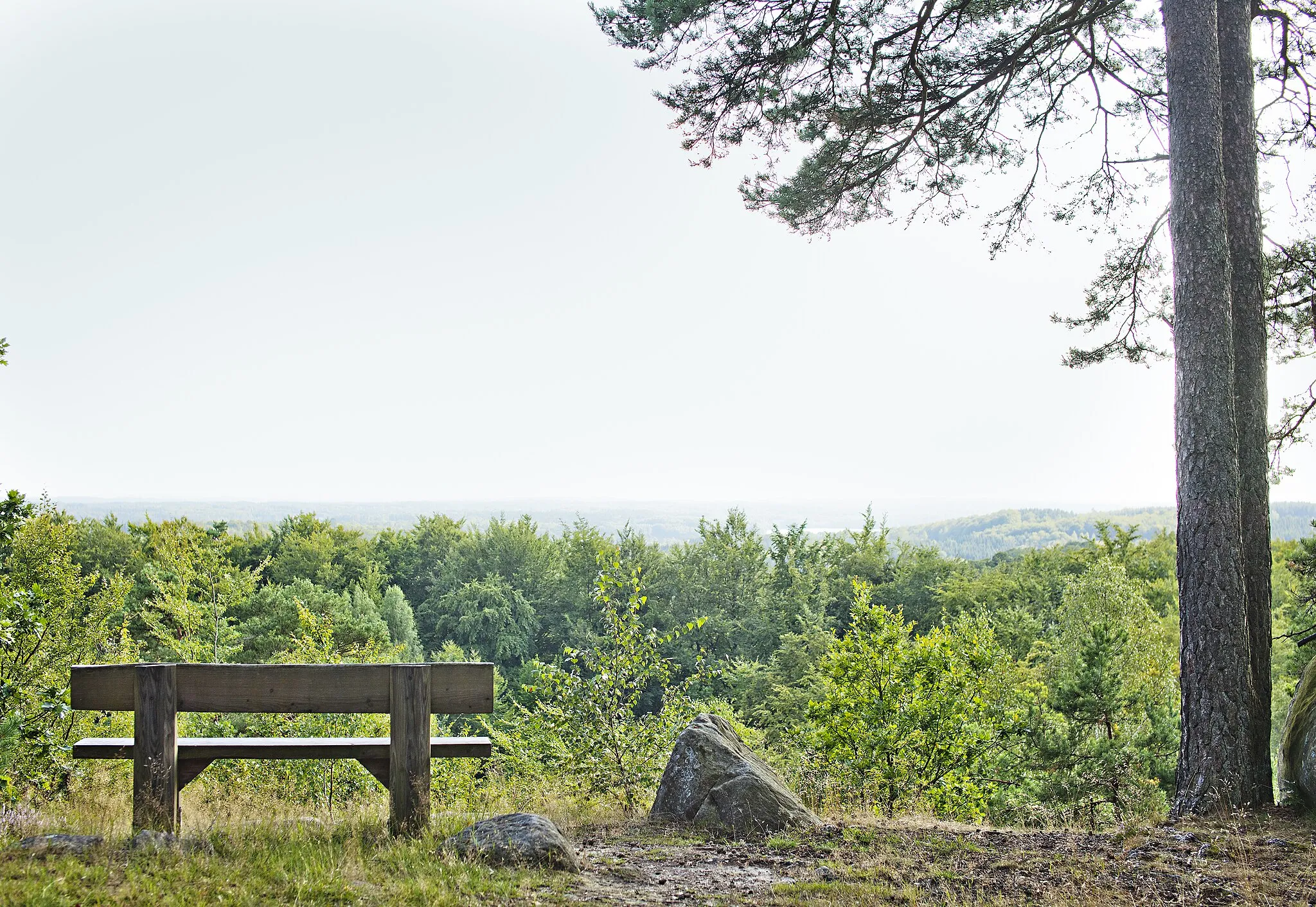 Photo showing: Utsiktsplats vid Åsljunga.