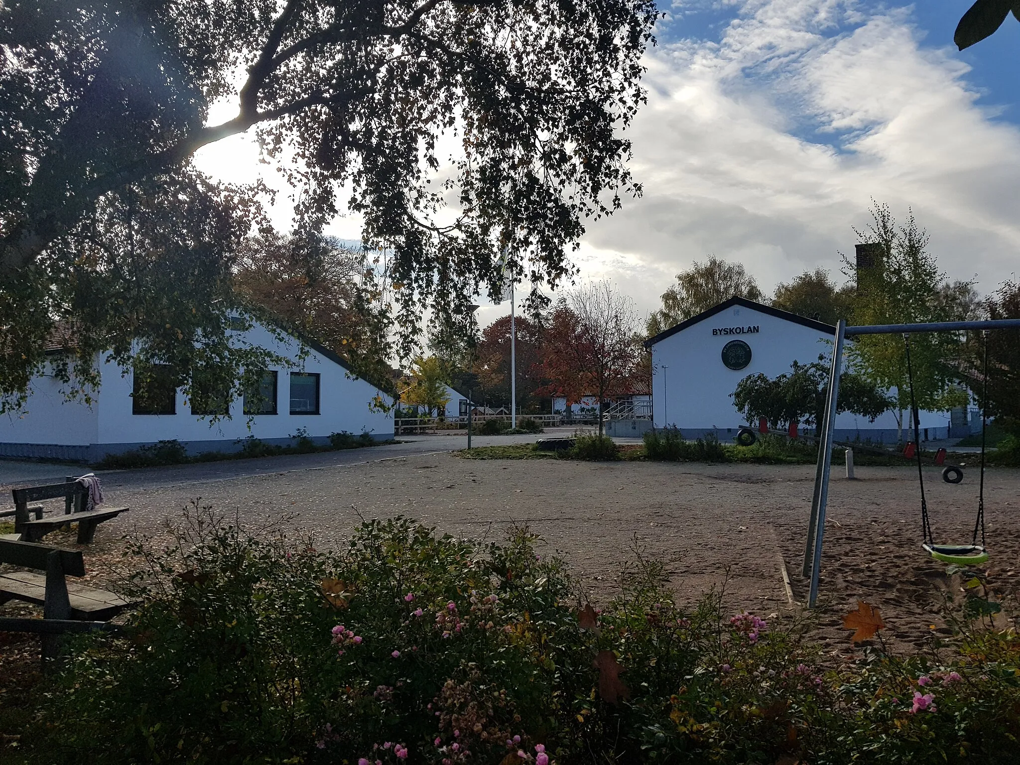 Photo showing: School in S Sandby, Sweden.