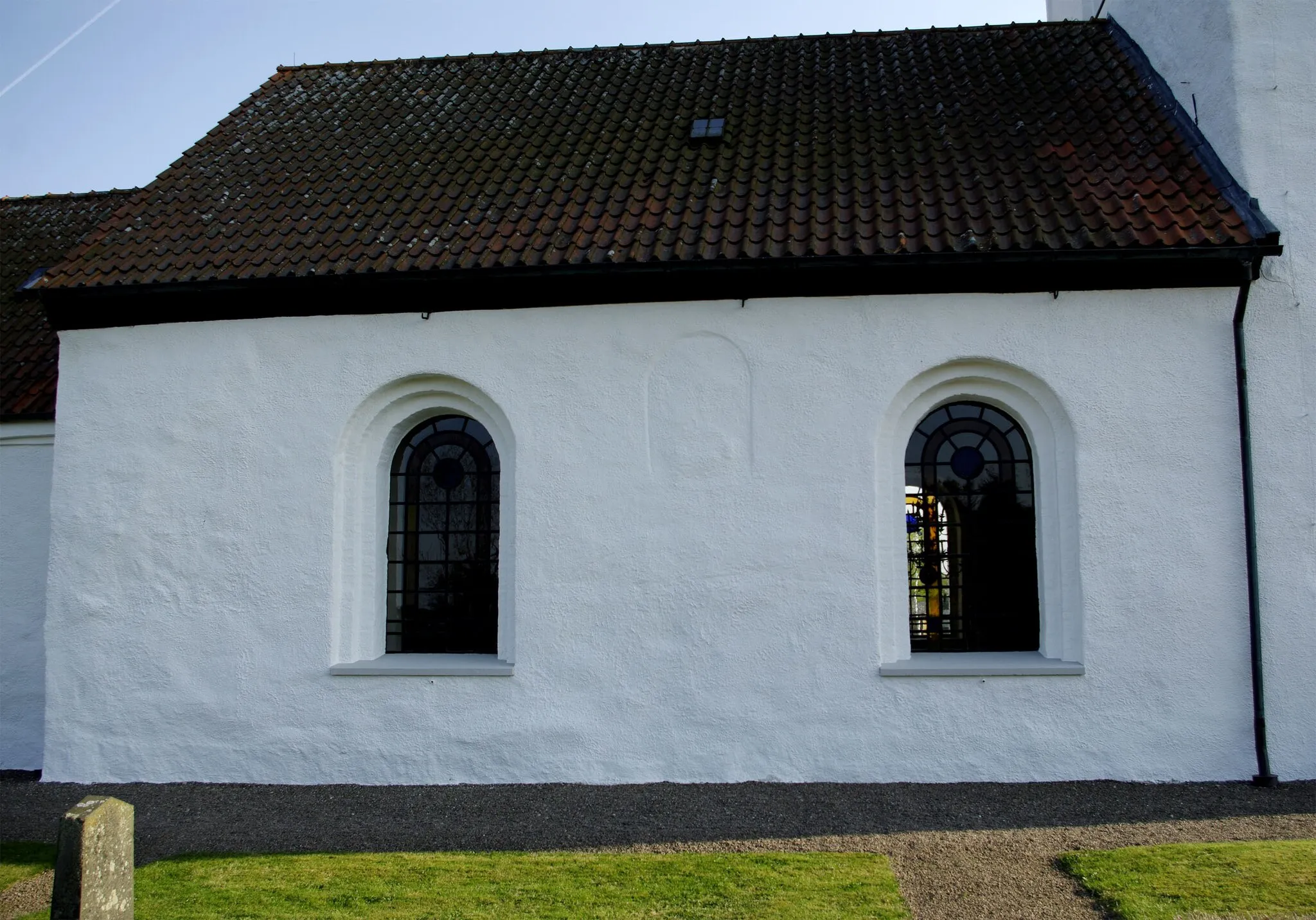 Photo showing: Stenestad church in Scania, Sweden.