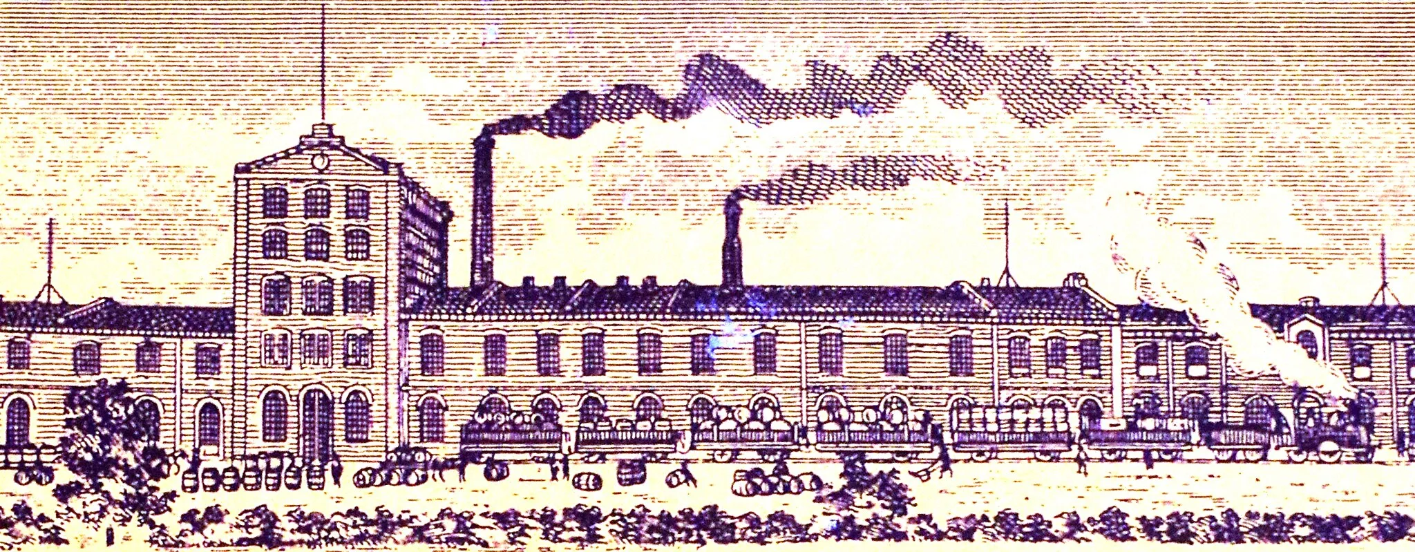 Photo showing: Factory in Ödåkra before 1917