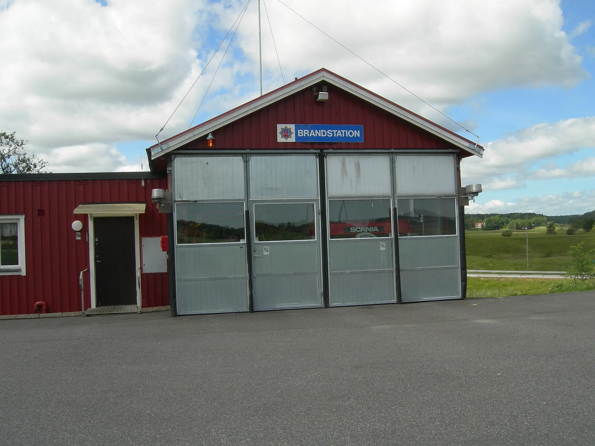 Photo showing: Olofstorps brandstation, Olofstorp