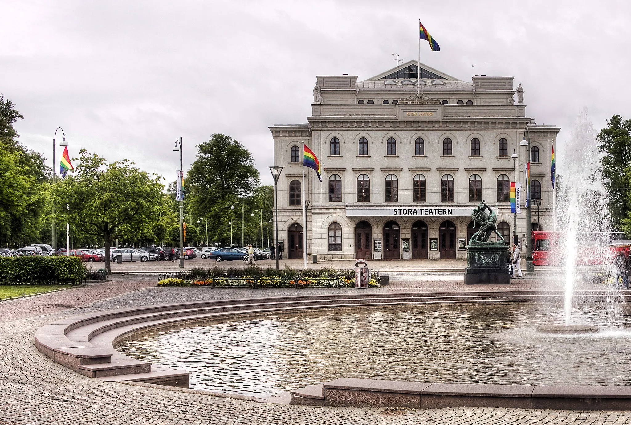 Photo showing: Stora Teatern ("Grand Theater") in Gothenburg, Sweden.