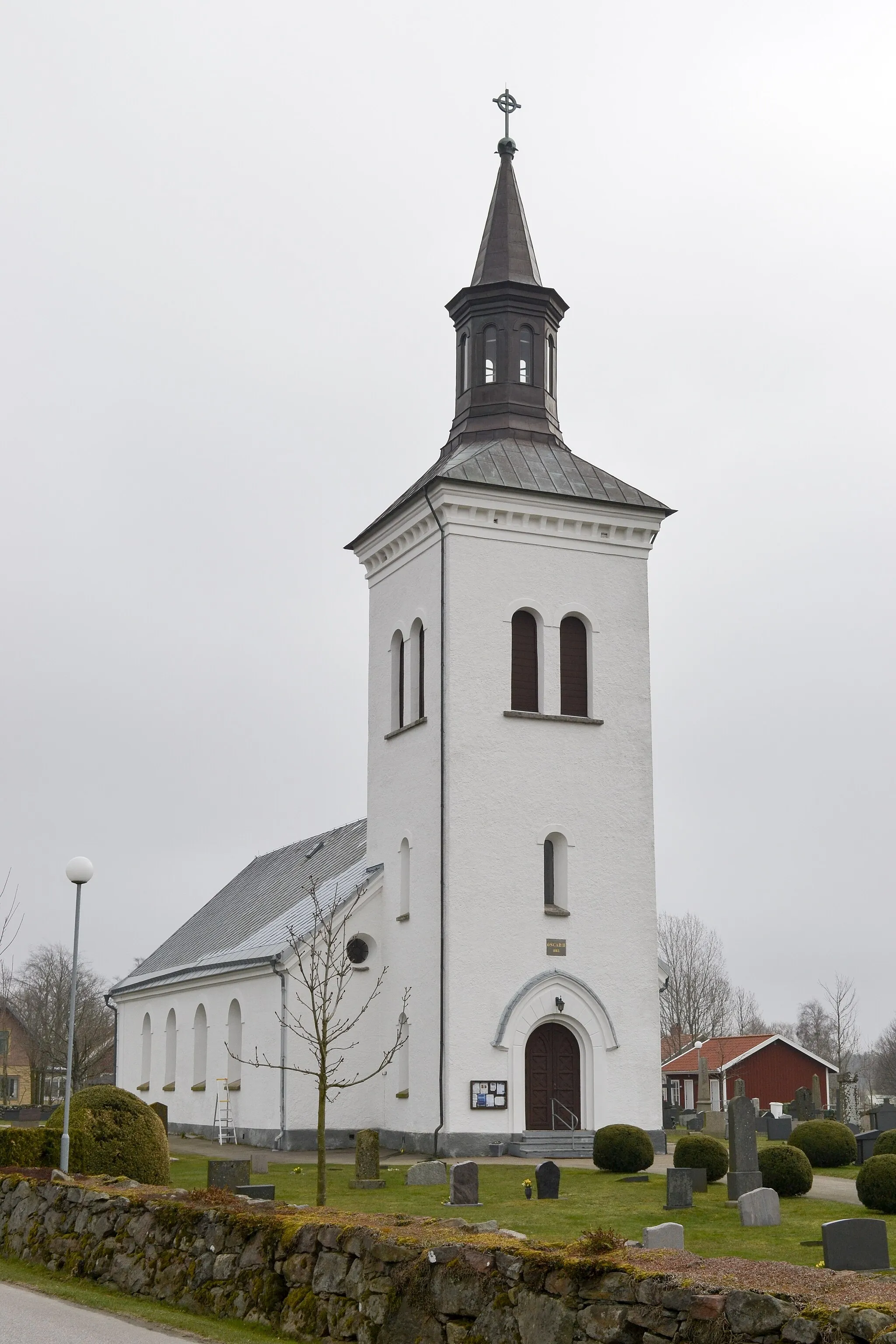 Photo showing: Hunnestads kyrka, Halland.