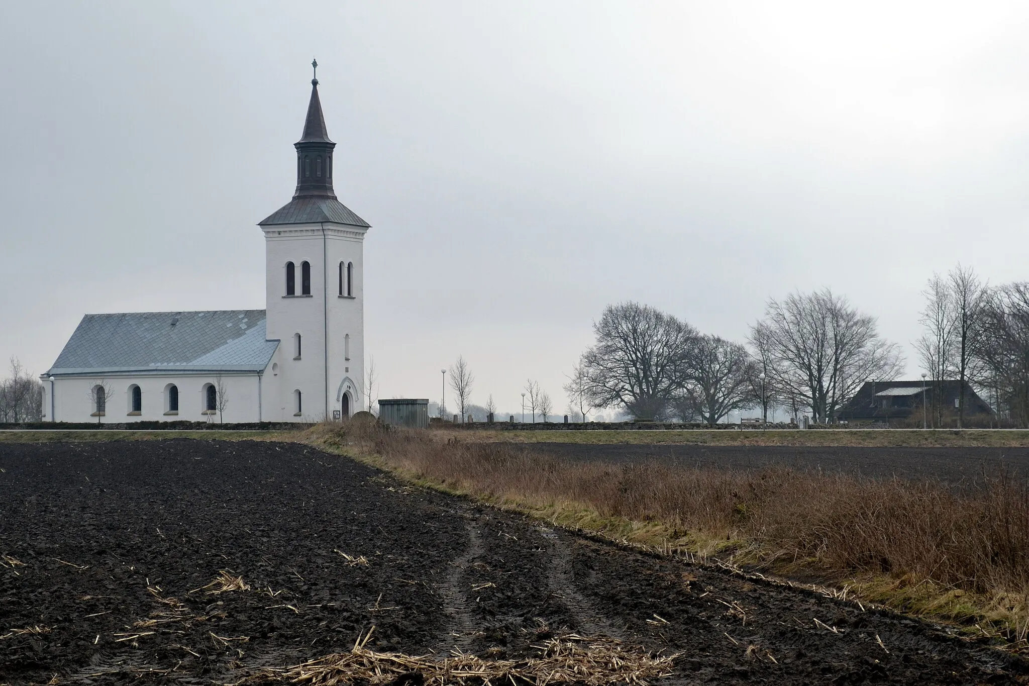 Photo showing: Hunnestads kyrka, Halland.