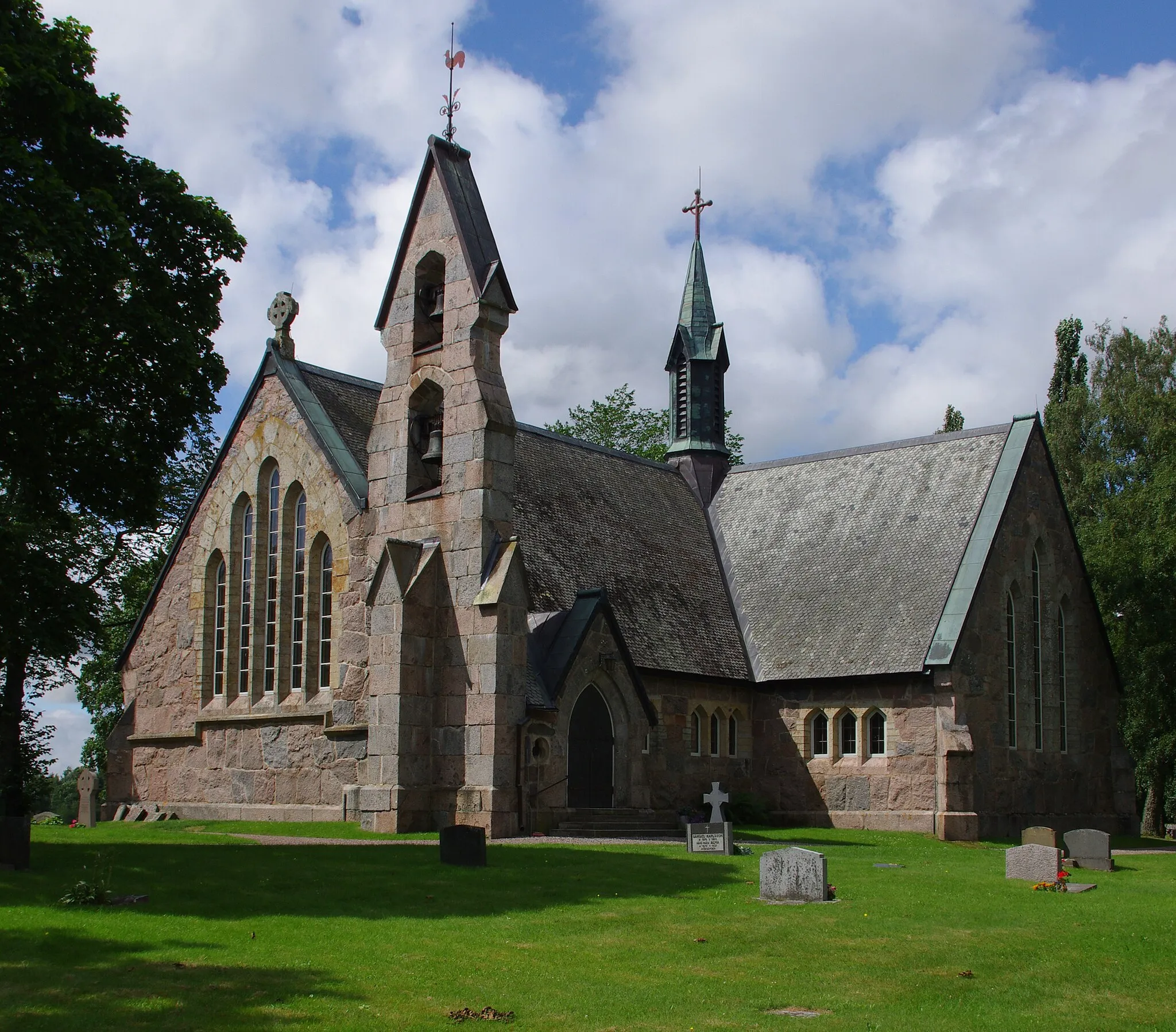 Photo showing: Vinköls kyrka (english:Vinköl church) in Västergötland and Skara municipality in Västragötaland county, Sweden.