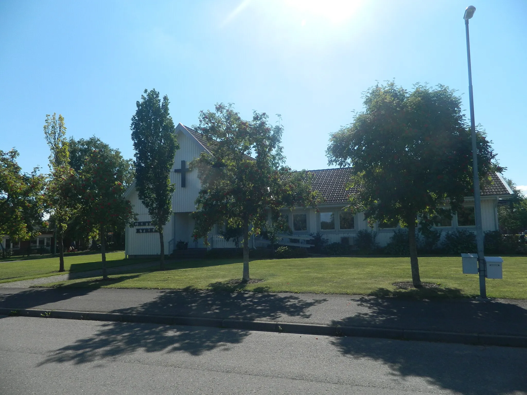 Photo showing: Centrumkyrkan i Kinnarp den 22 augusti 2013.