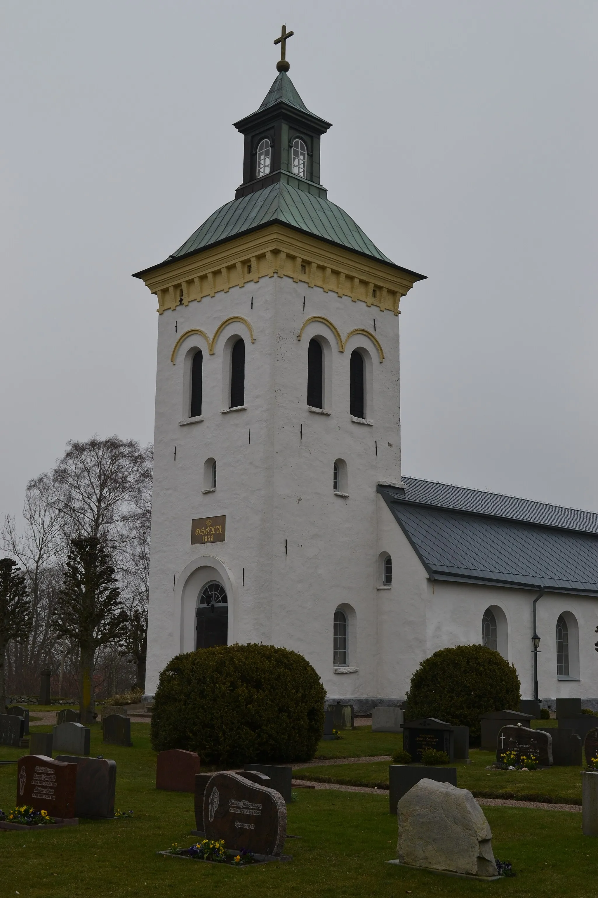 Photo showing: Spannarps kyrka, Halland.