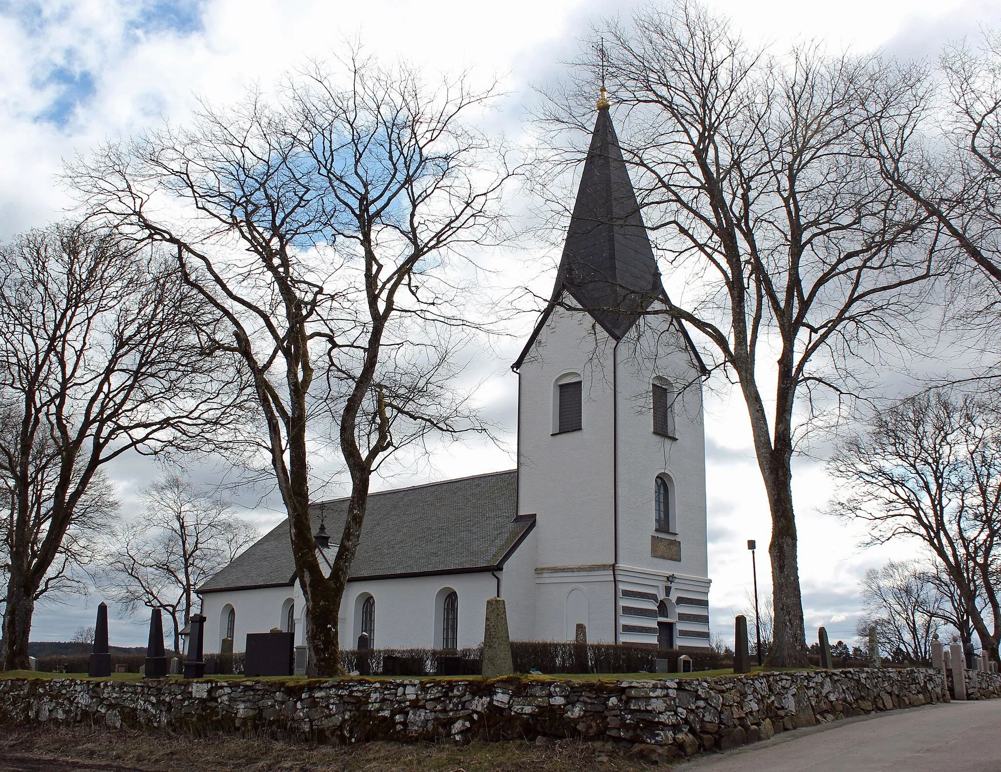 Photo showing: Ås kyrka (Ås church) in Halland, Sweden.