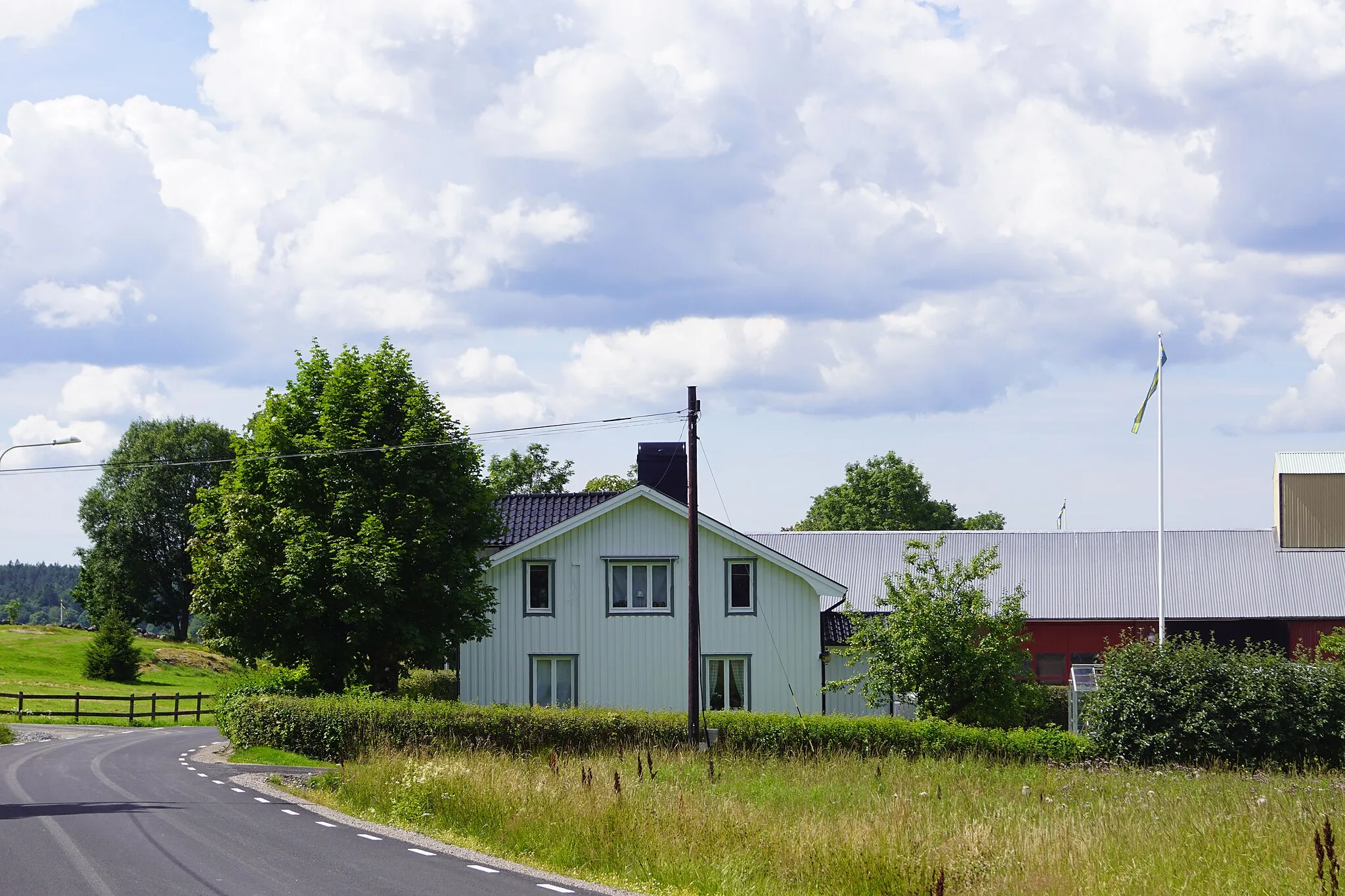 Photo showing: The former inn in Verle, Hålanda socken, Ale Municipality, Sweden.