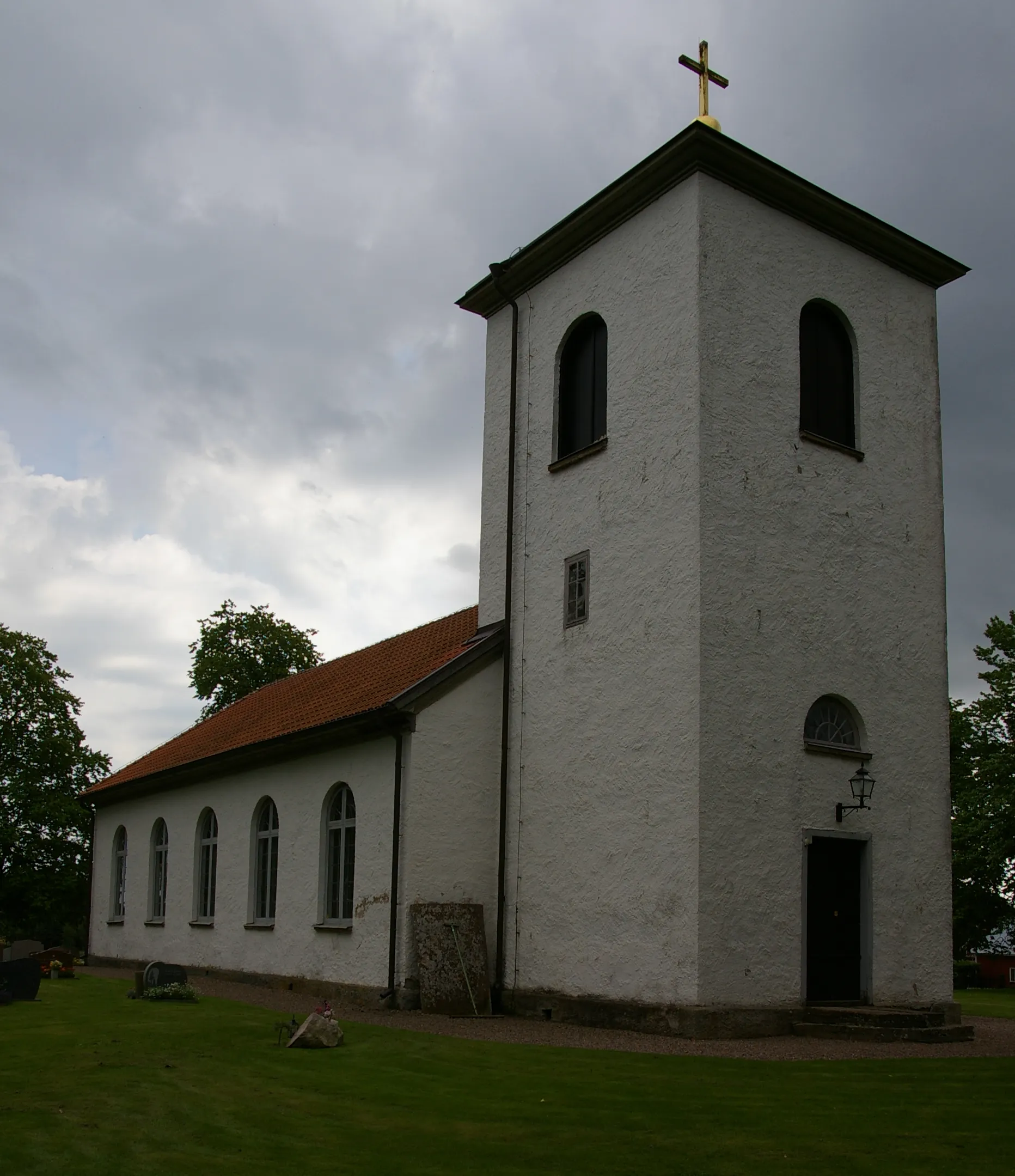 Photo showing: Ullene kyrka (Swedish:Church of Ullene) in Västergötland, Sweden.