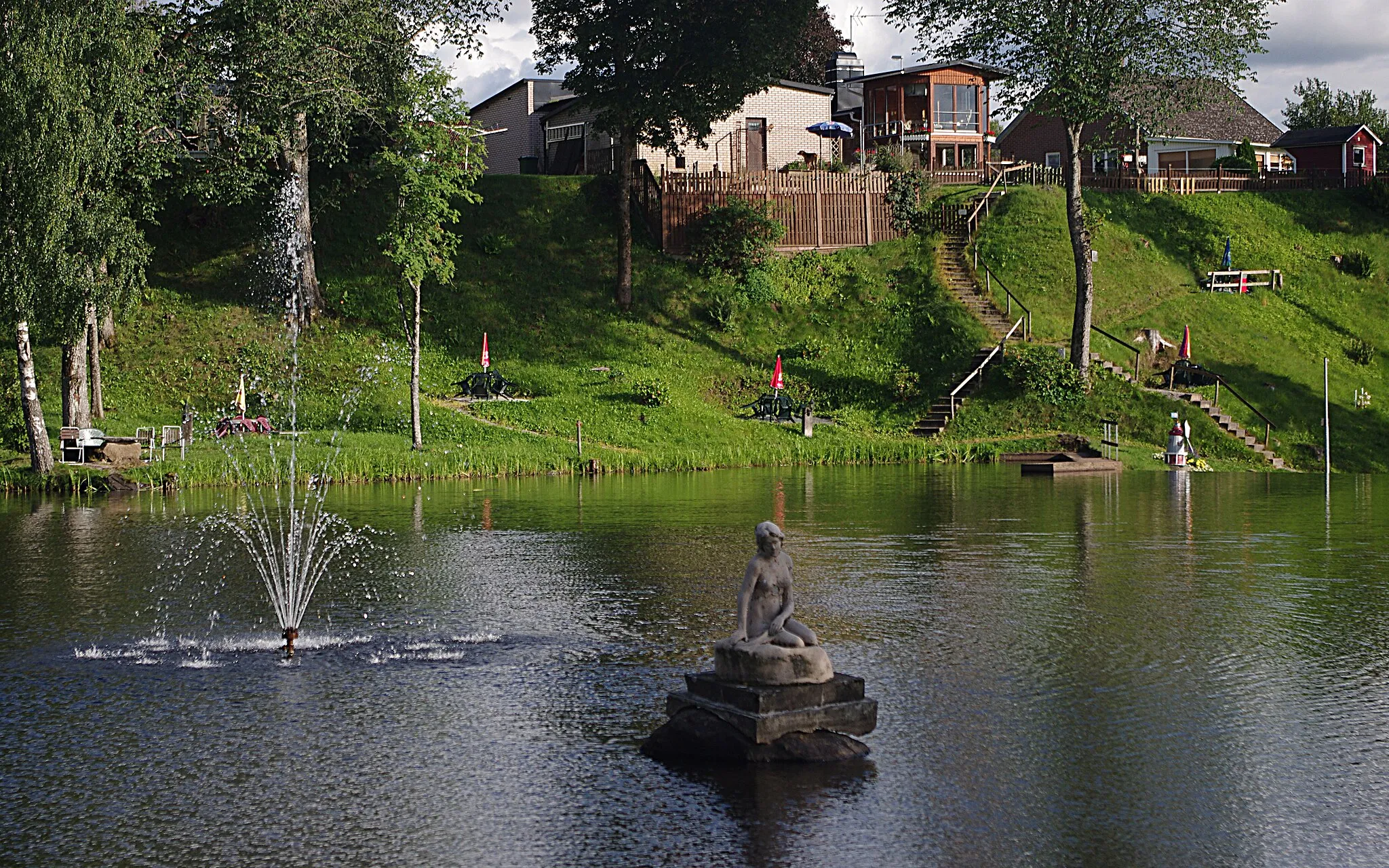 Photo showing: The small town/village Blidsberg in Västergötland, Sweden