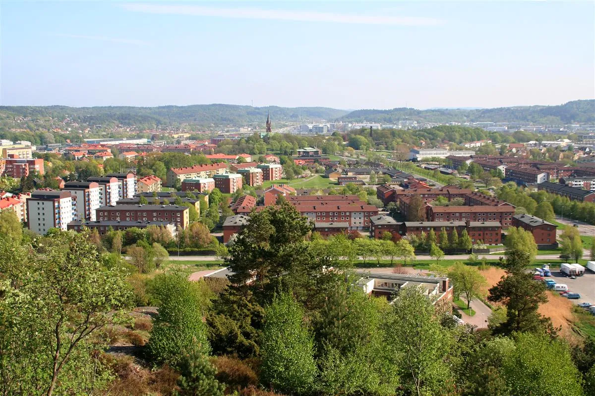 Photo showing: Mölndal sight from Safjället