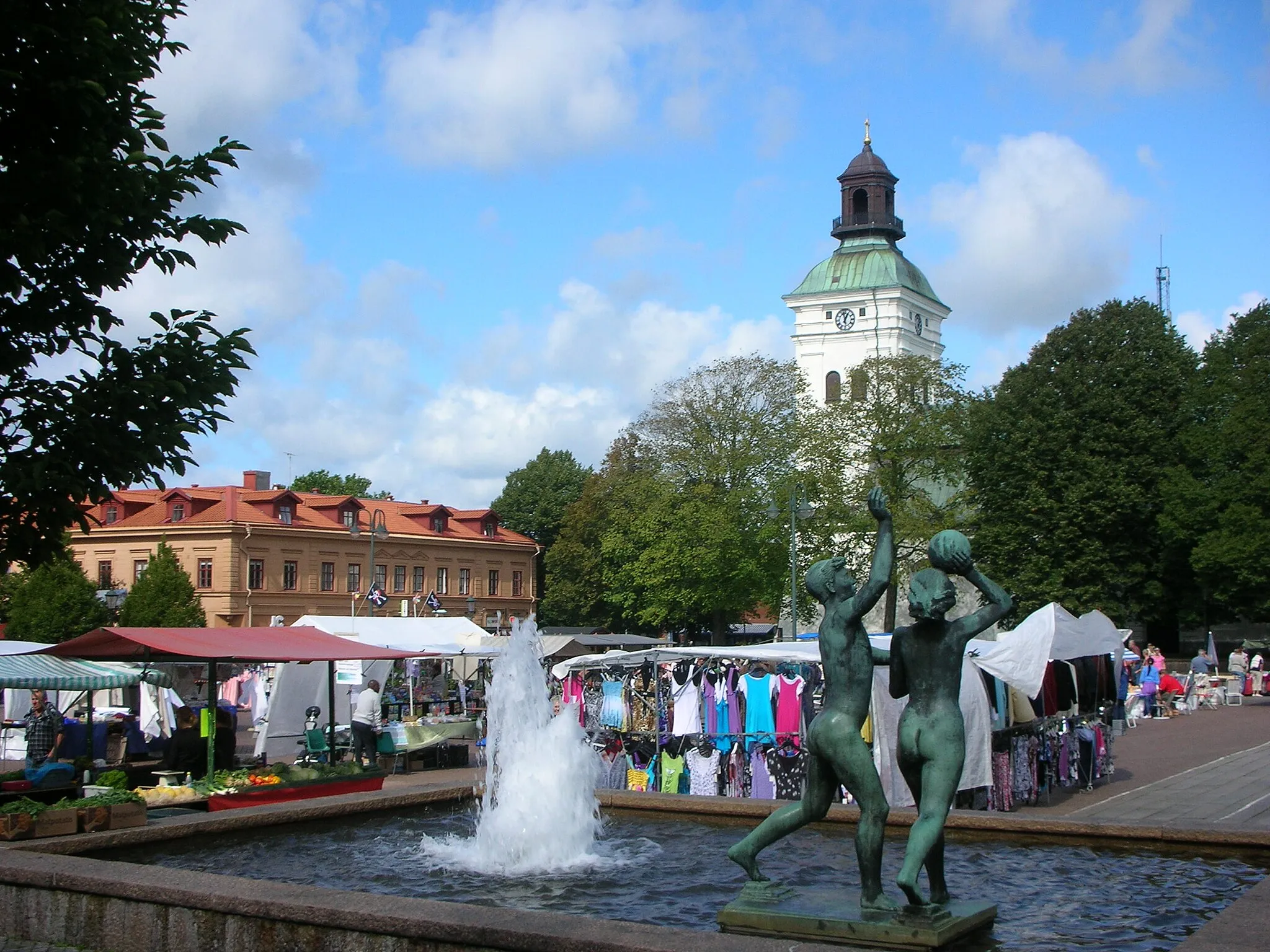 Photo showing: Varbergs torg