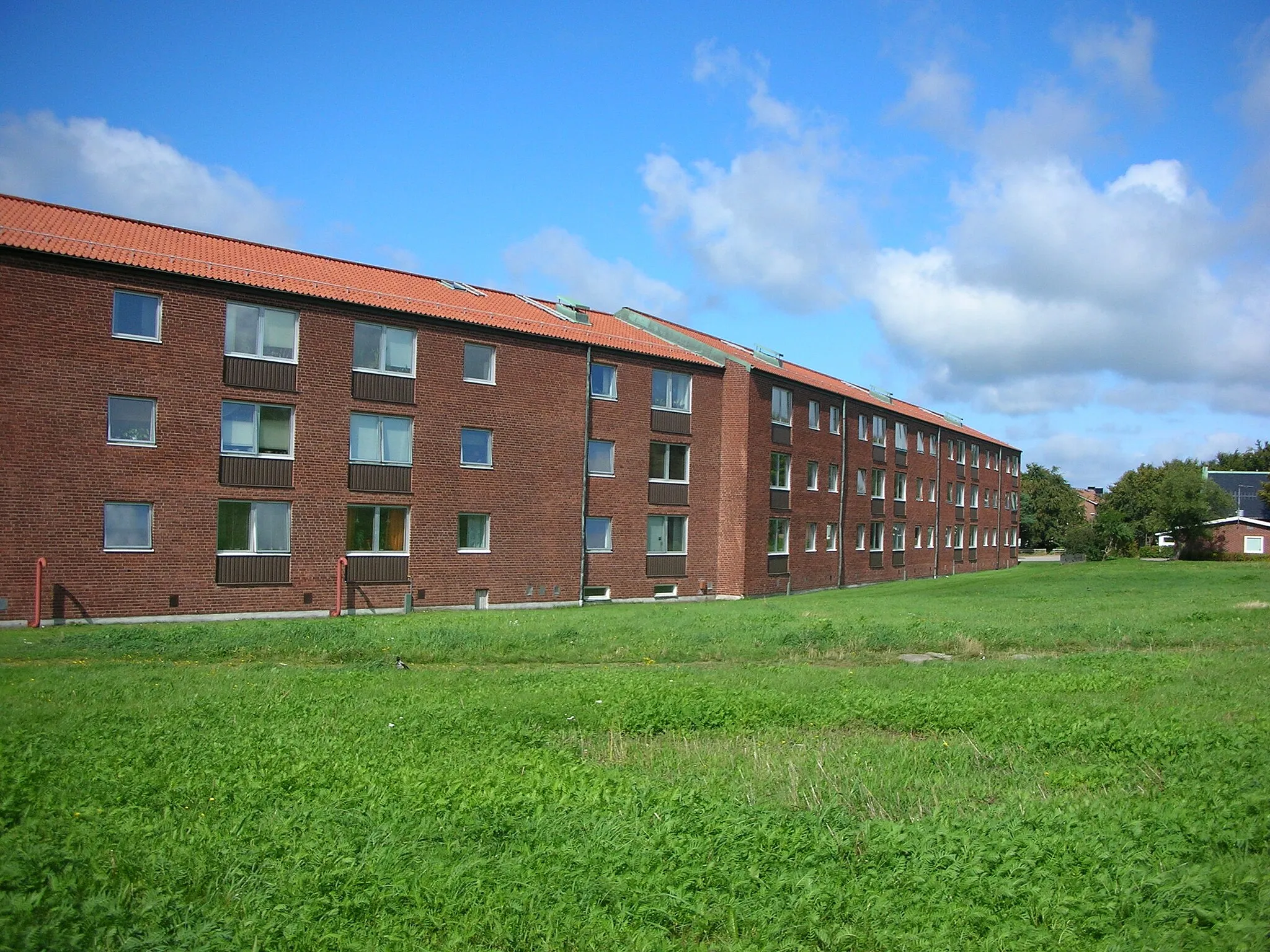 Photo showing: Bostadsområdet Brunnsberg i Varberg.