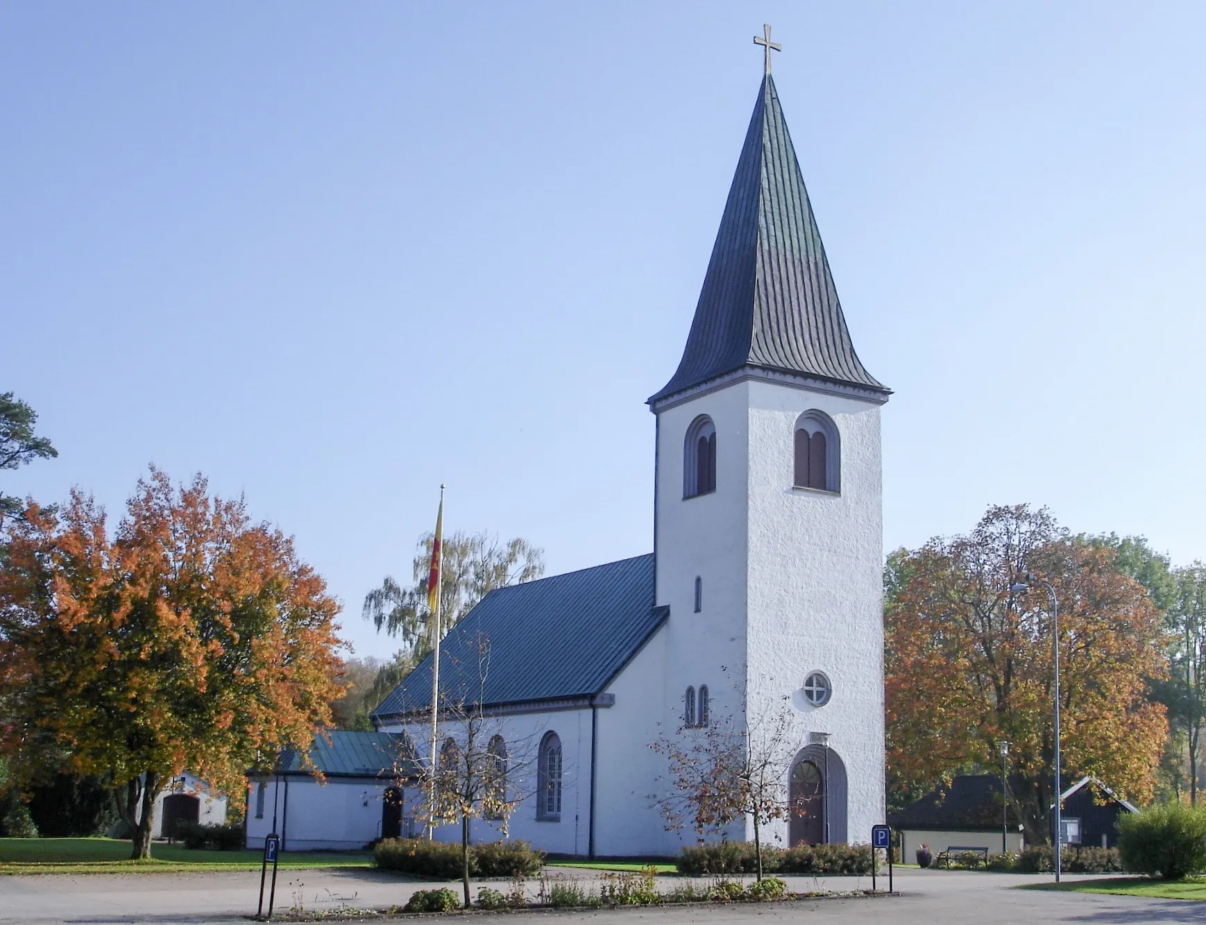 Photo showing: Hyltebruks kyrka, Hallands län (Småland), Växjö stift