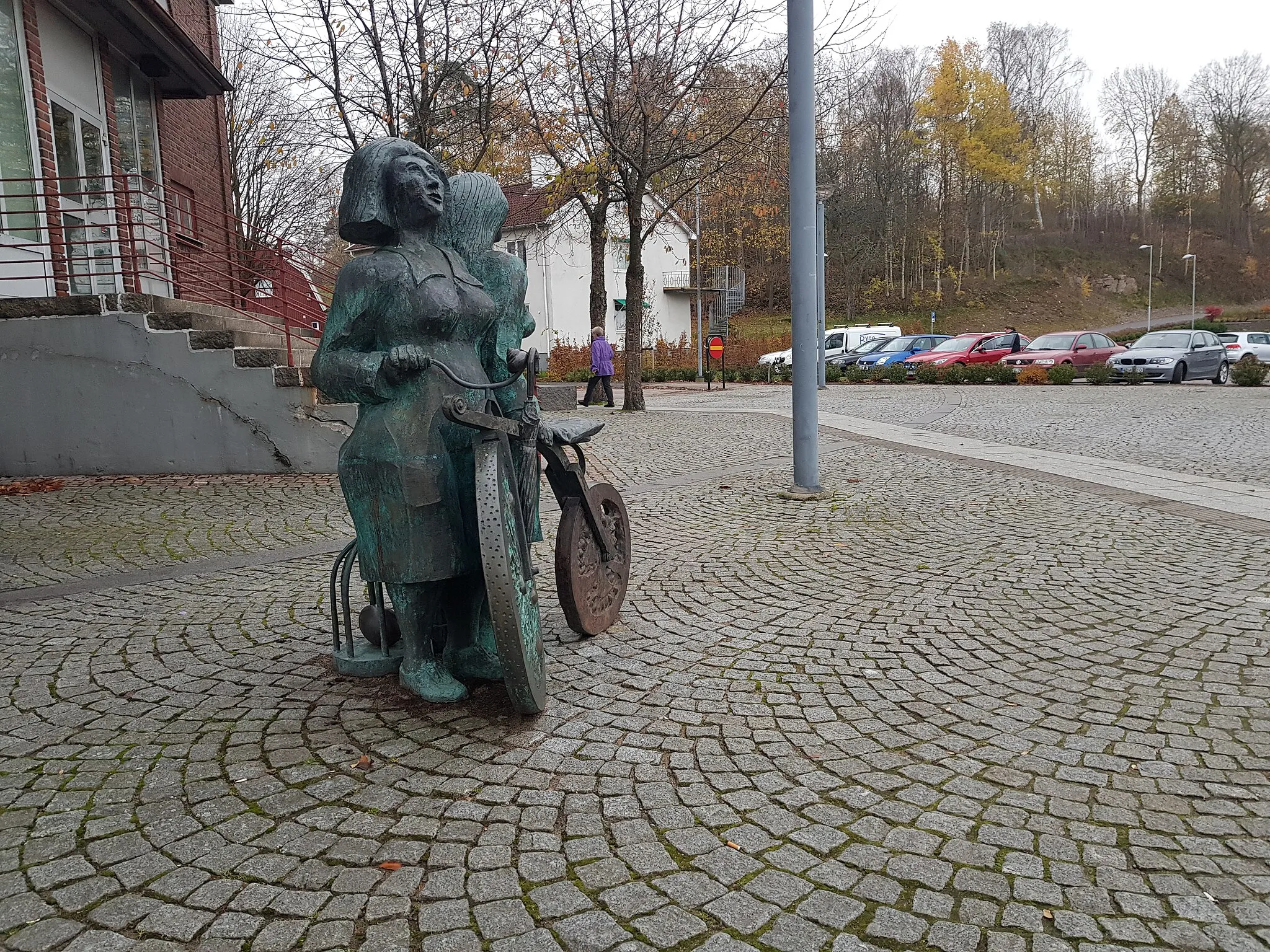 Photo showing: Skulptur i Hyltebruk.