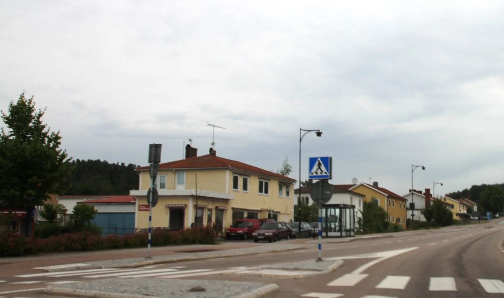 Photo showing: The small settlement of Dingle in Munkedal municipality, western Sweden.