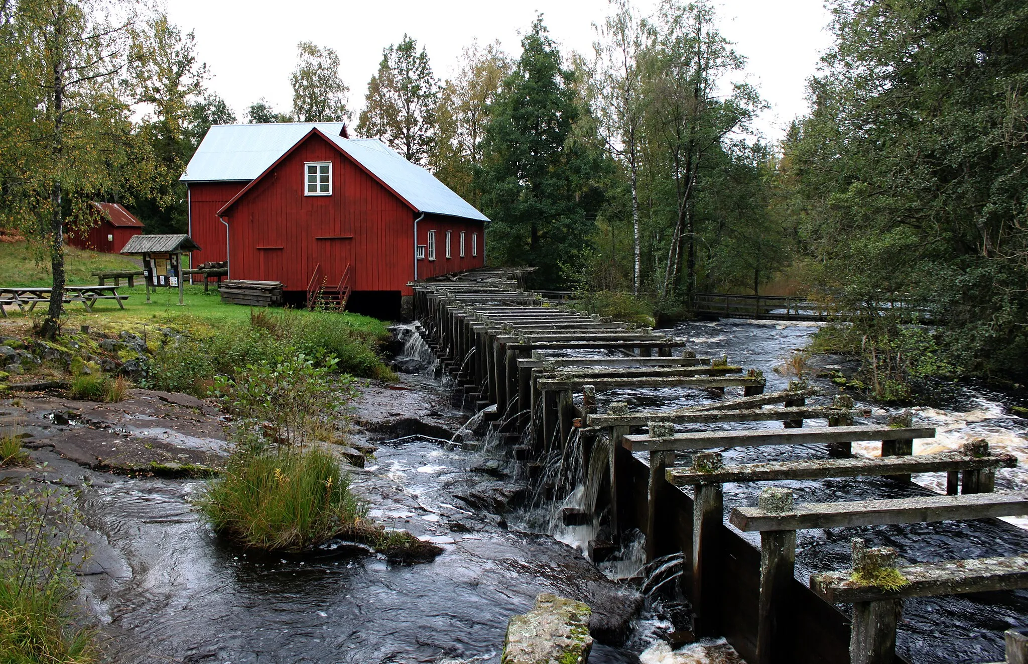 Photo showing: Sawing mill