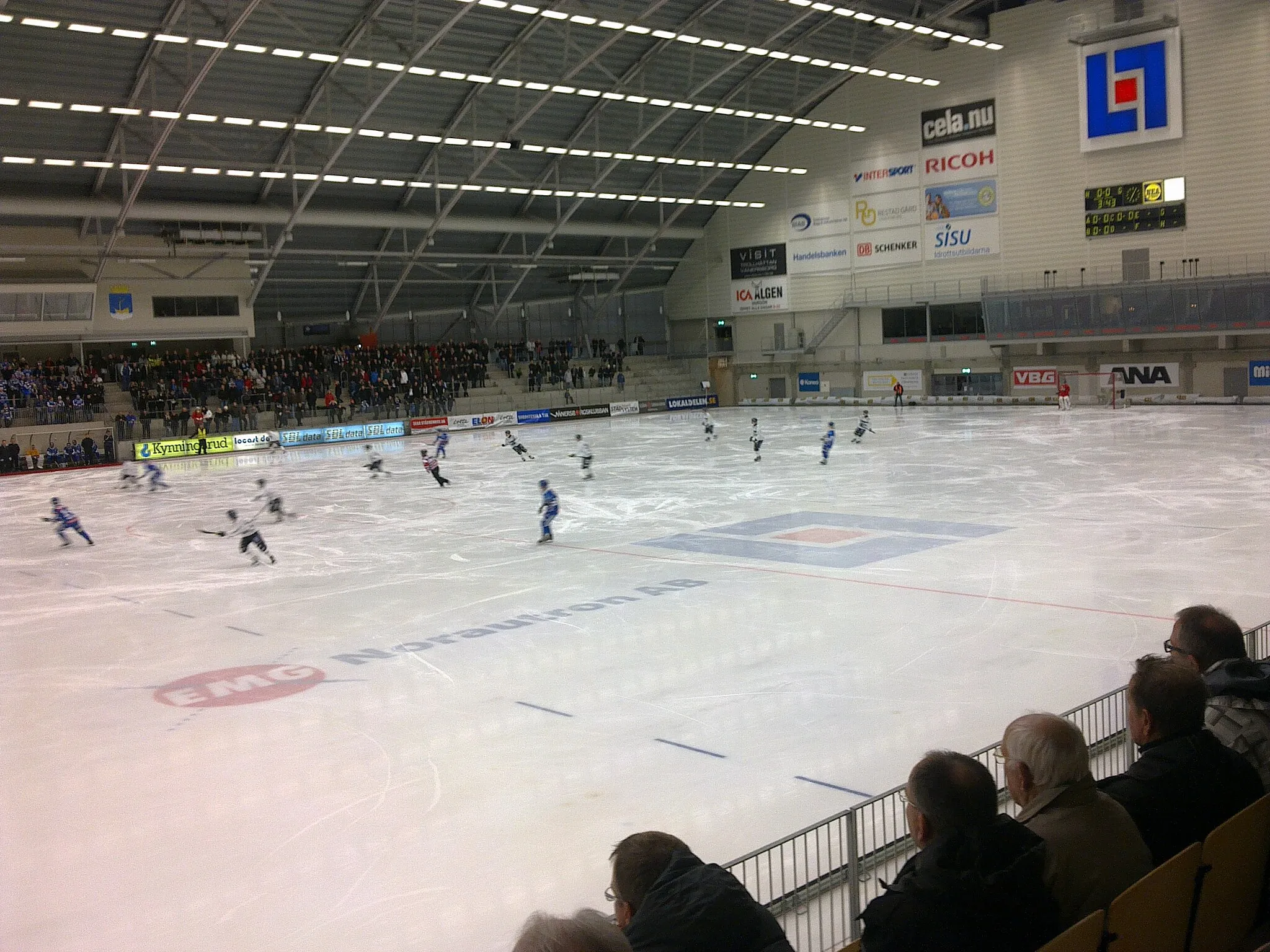 Photo showing: Indoor view of Arena Vänersborg