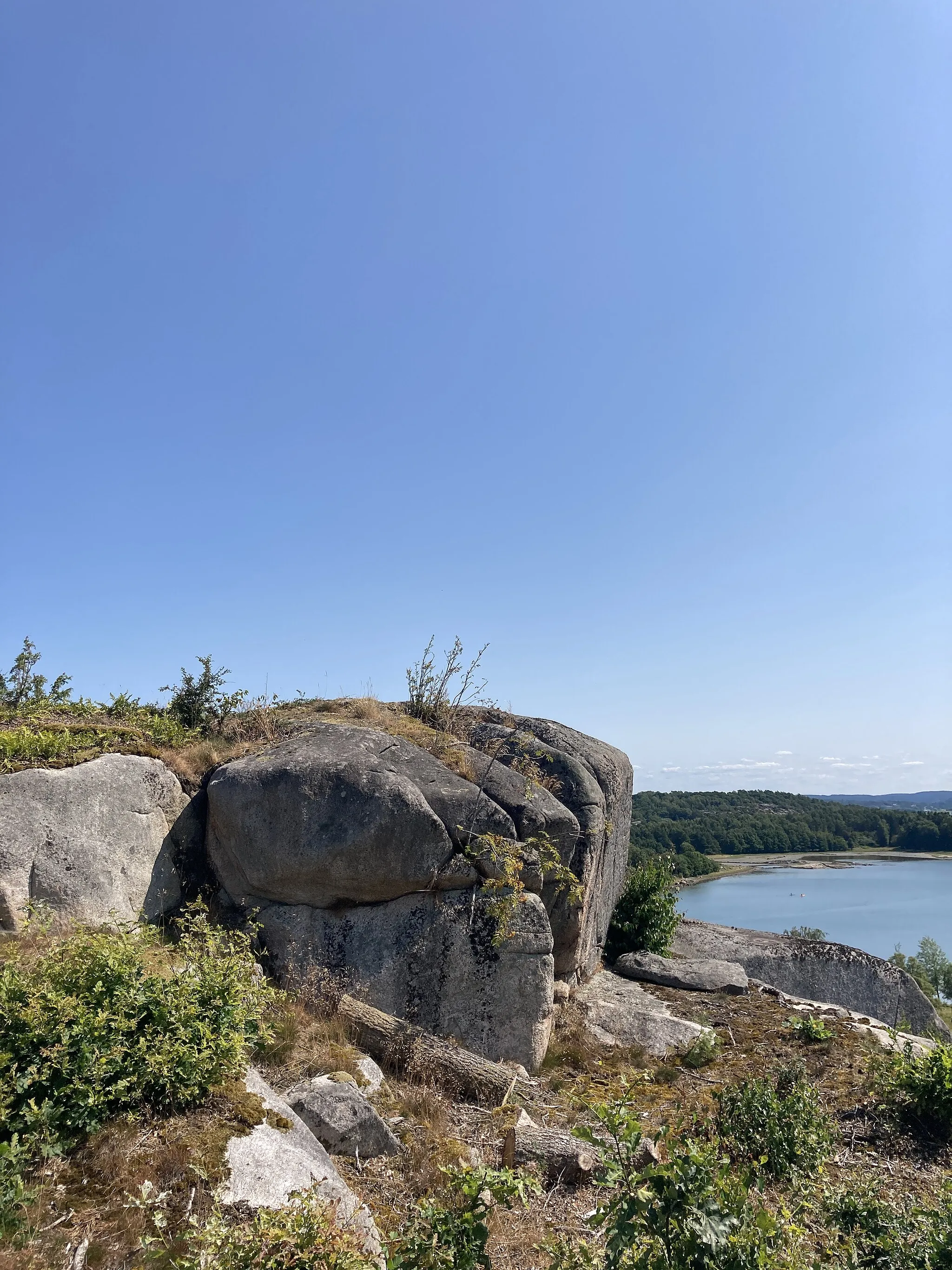 Photo showing: Bränneberget, Sötången, juli 2021.