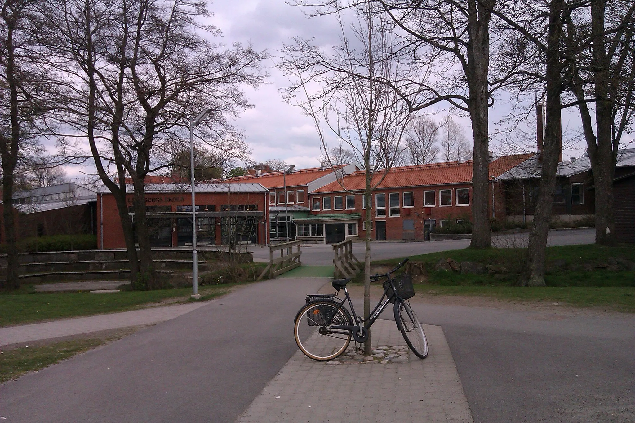 Photo showing: Lindbergs skola, Varbergs kommun.