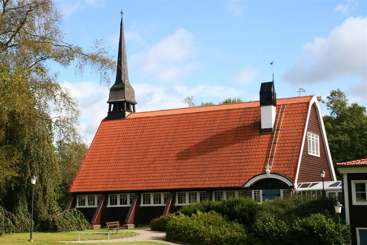 Photo showing: Hindås Church