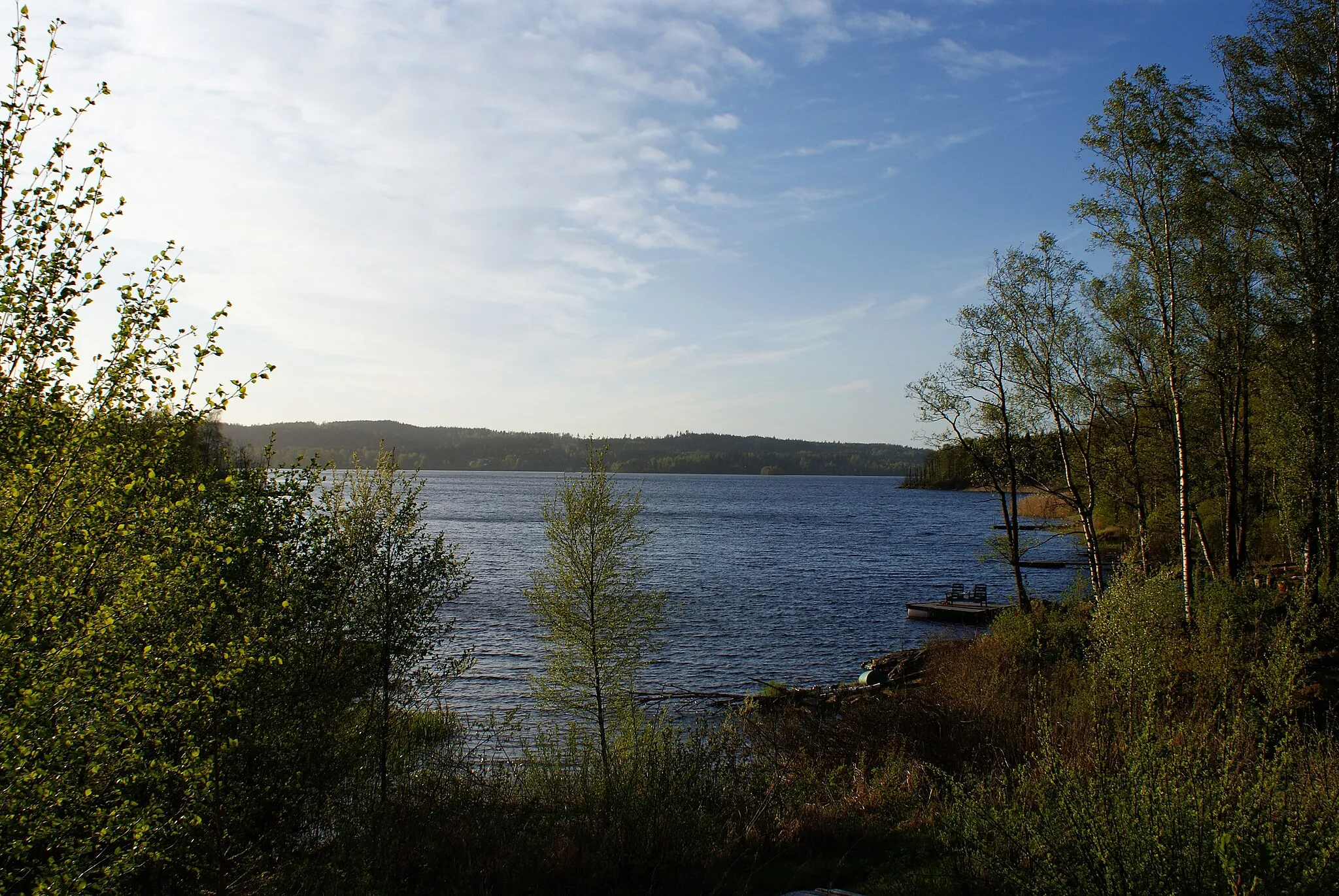 Photo showing: Västra Nedsjön fotograferad från Ingelse.