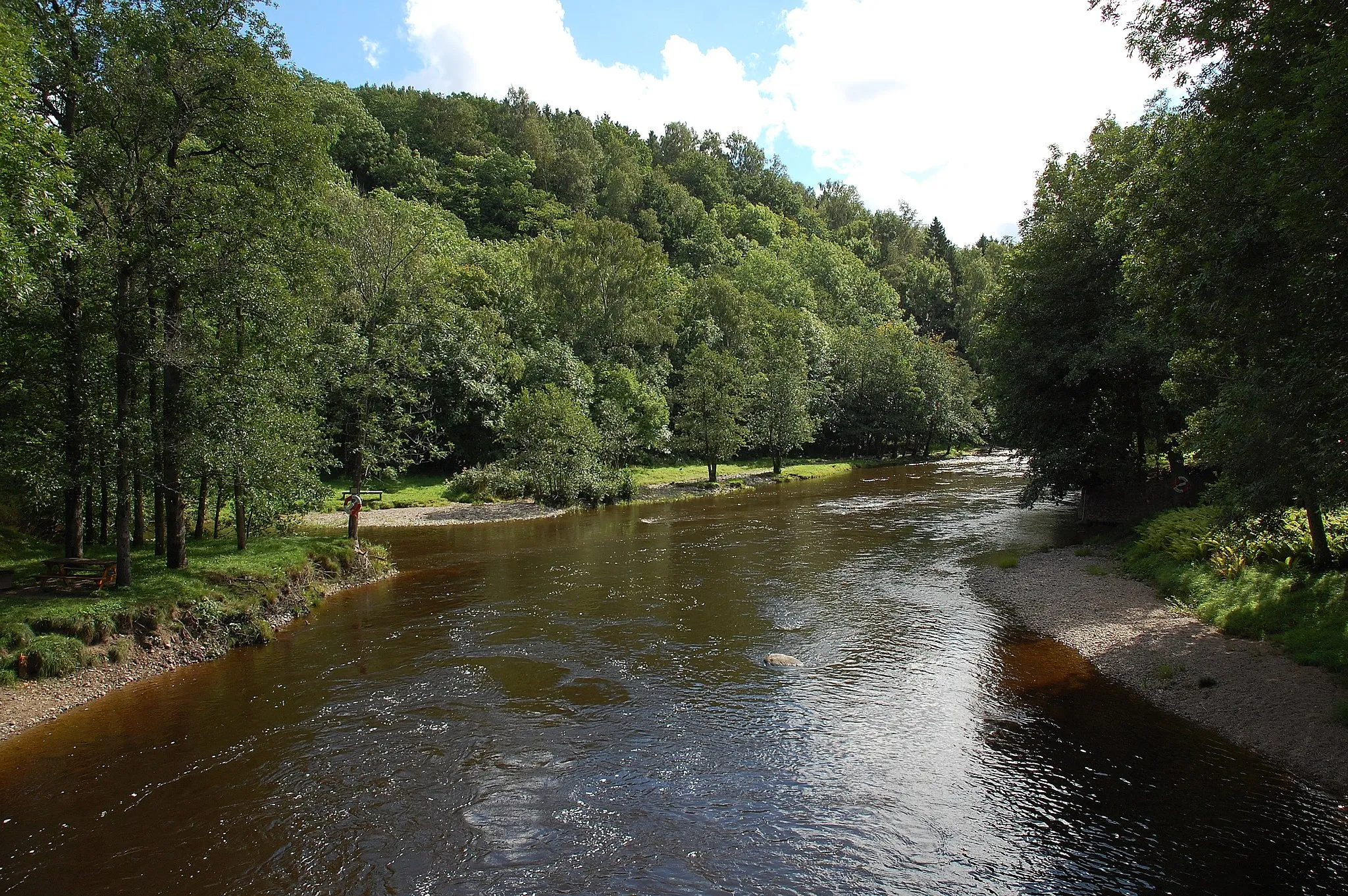 Photo showing: Örekilsälven i Munkedal