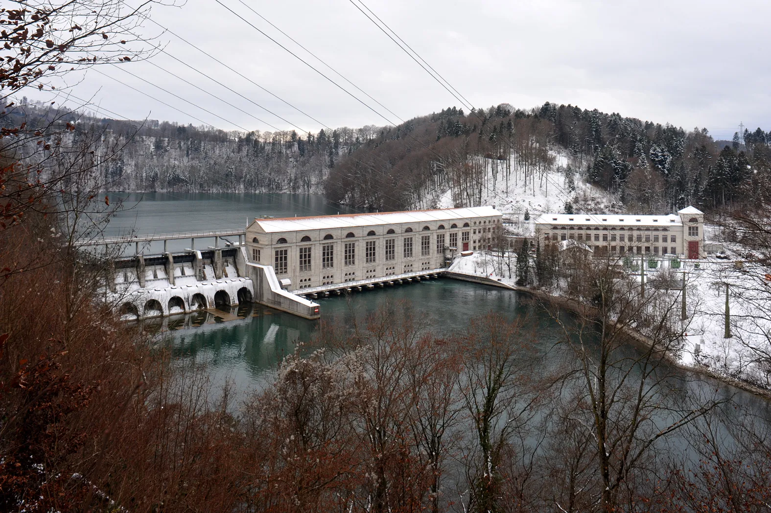 Photo showing: Hydroelectric power station Mühleberg; Berne, Switzerland.