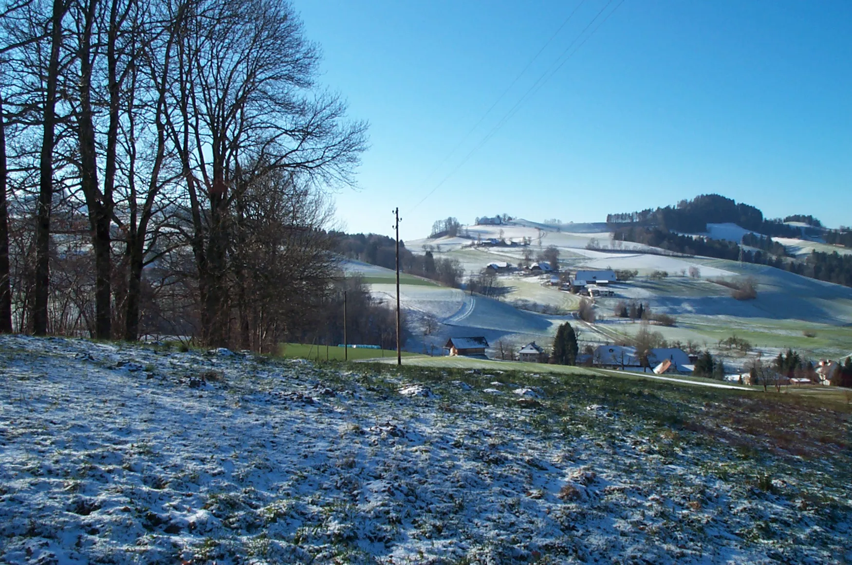 Photo showing: Zimmerwald Obermuhlern Brönni Bezirk