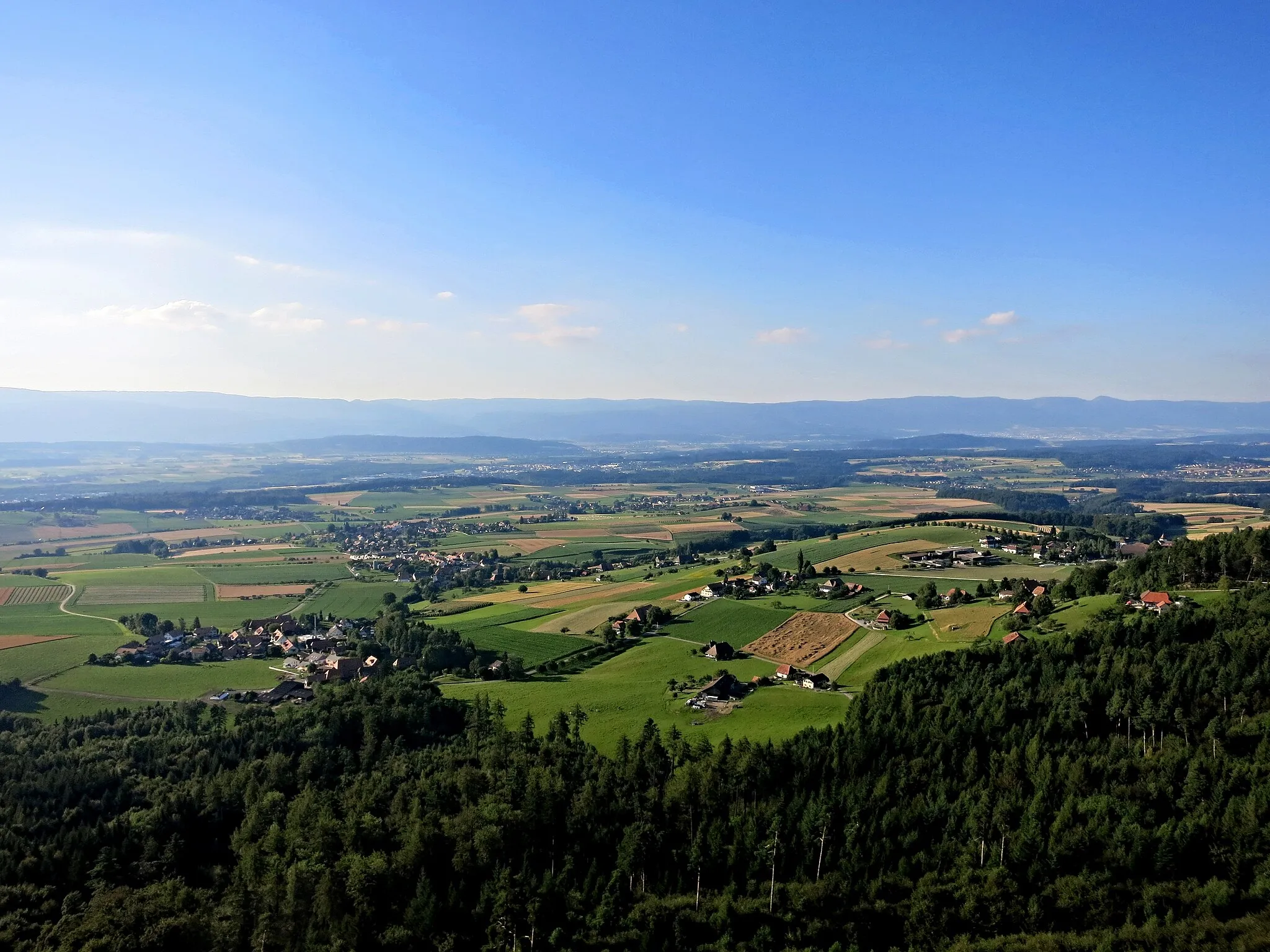 Photo showing: Aussicht vom Chutzenturm Richtung Norden
