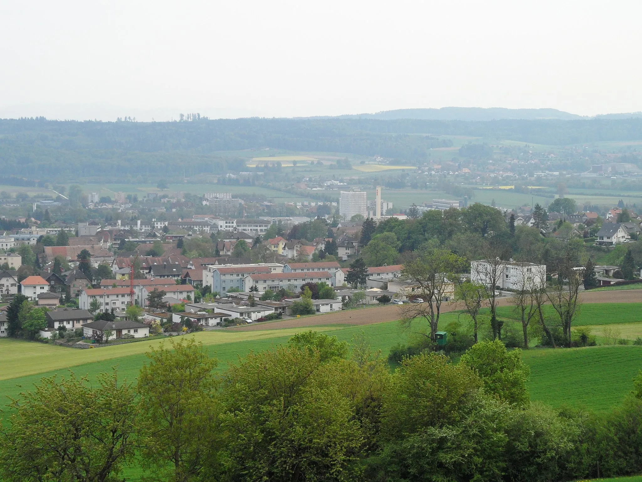 Photo showing: View of Langendorf, canton of Solothurn, Switzerland.