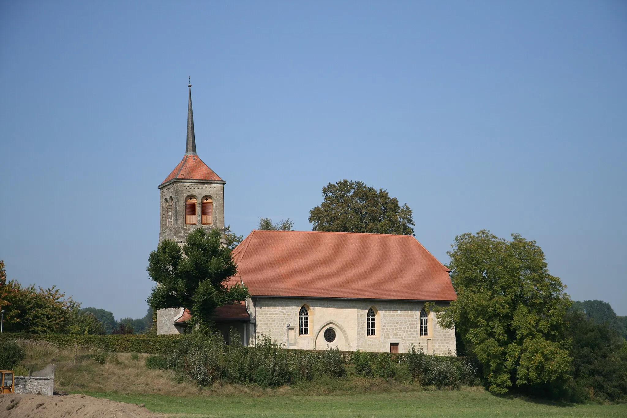 Photo showing: Église réformée Notre-Dame de Ressudens