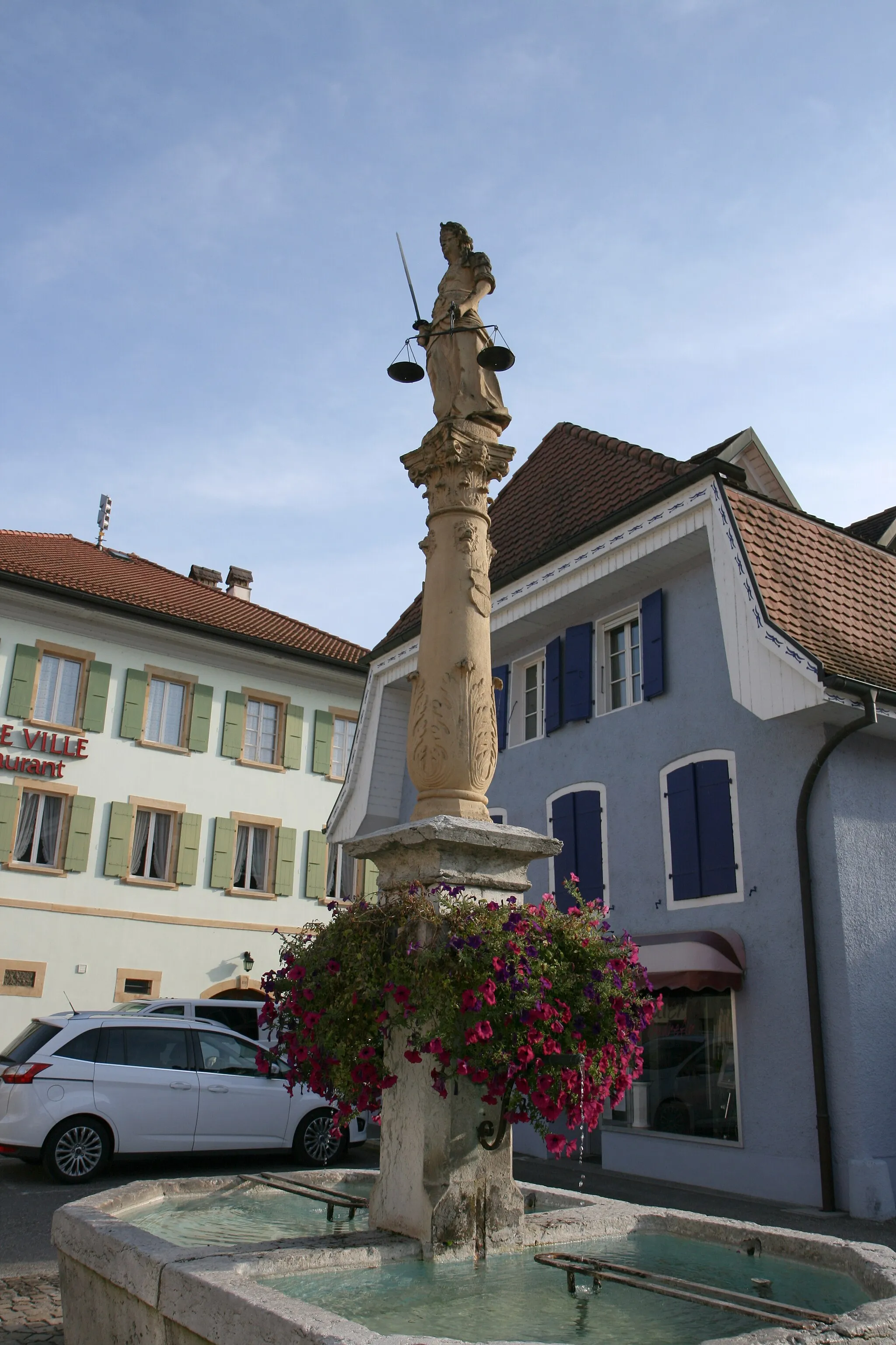 Photo showing: Fontaine de la Justice