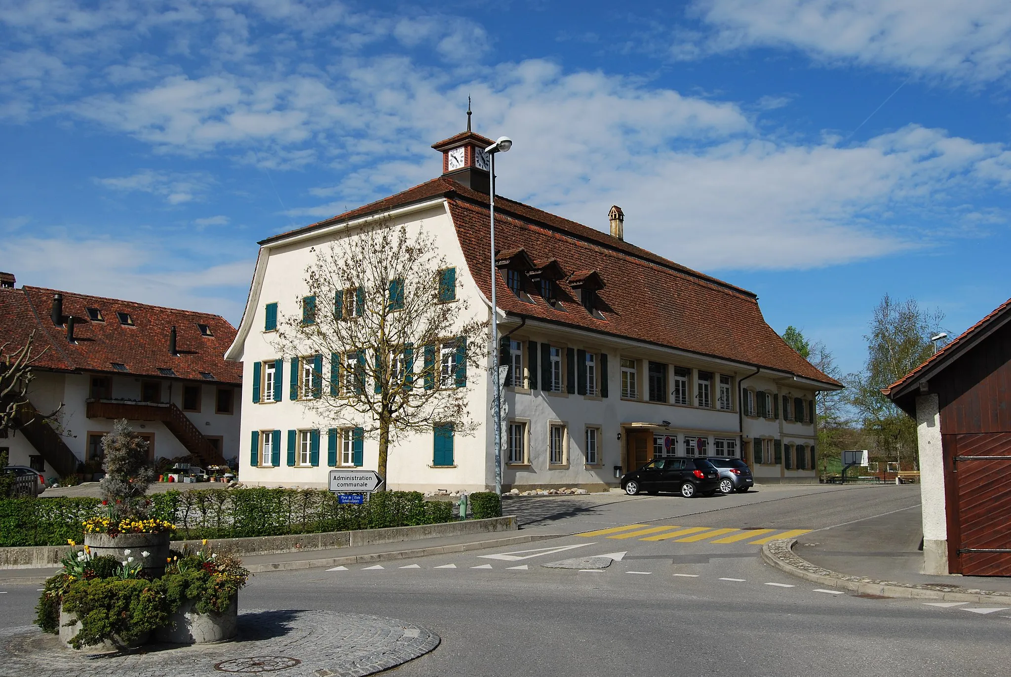 Photo showing: Courgevaux, canton of Fribourg, Switzerland