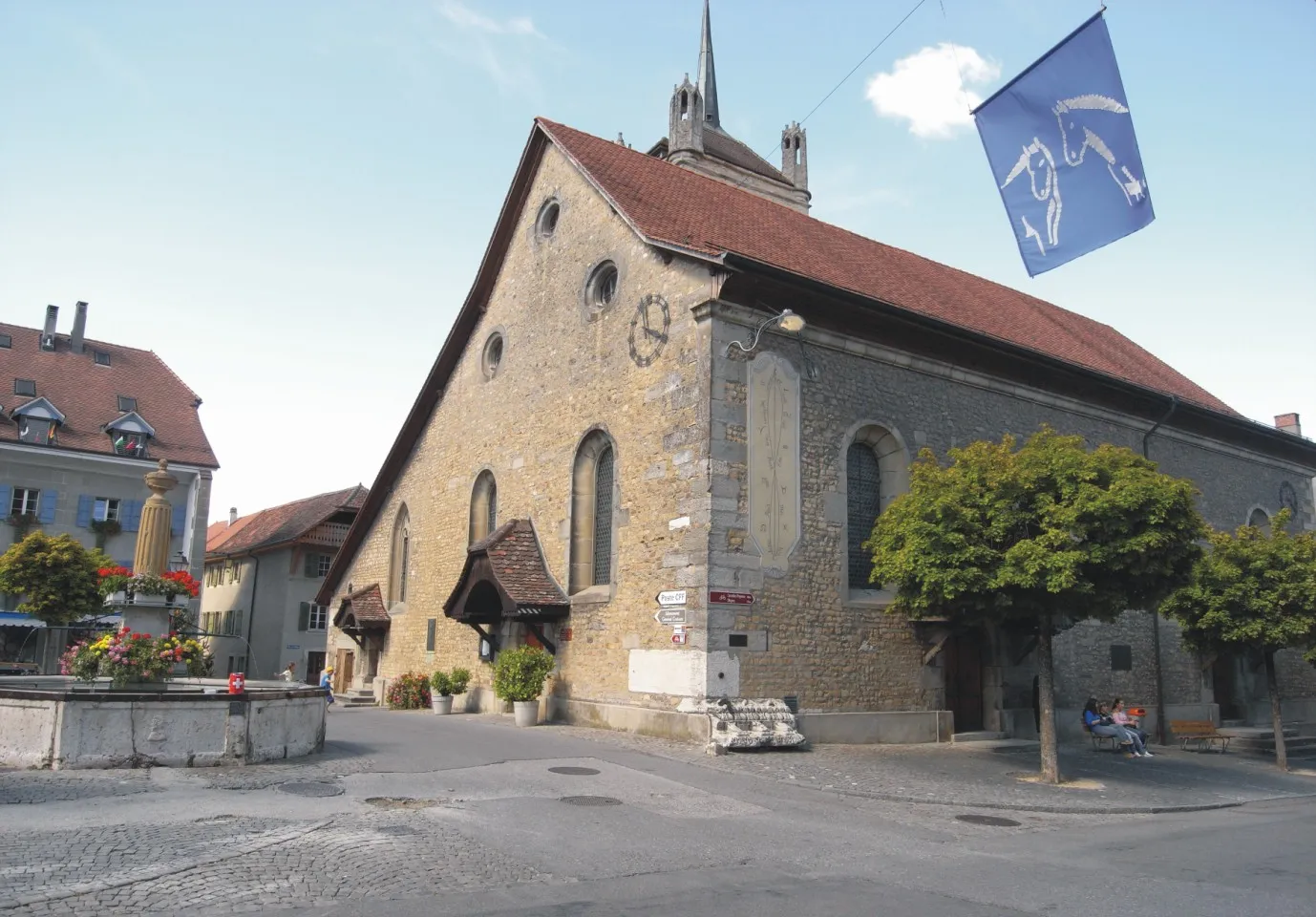 Photo showing: Avenches, church St. Marie-Madeleine (Canton Vaud/Waadt, Switzerland)