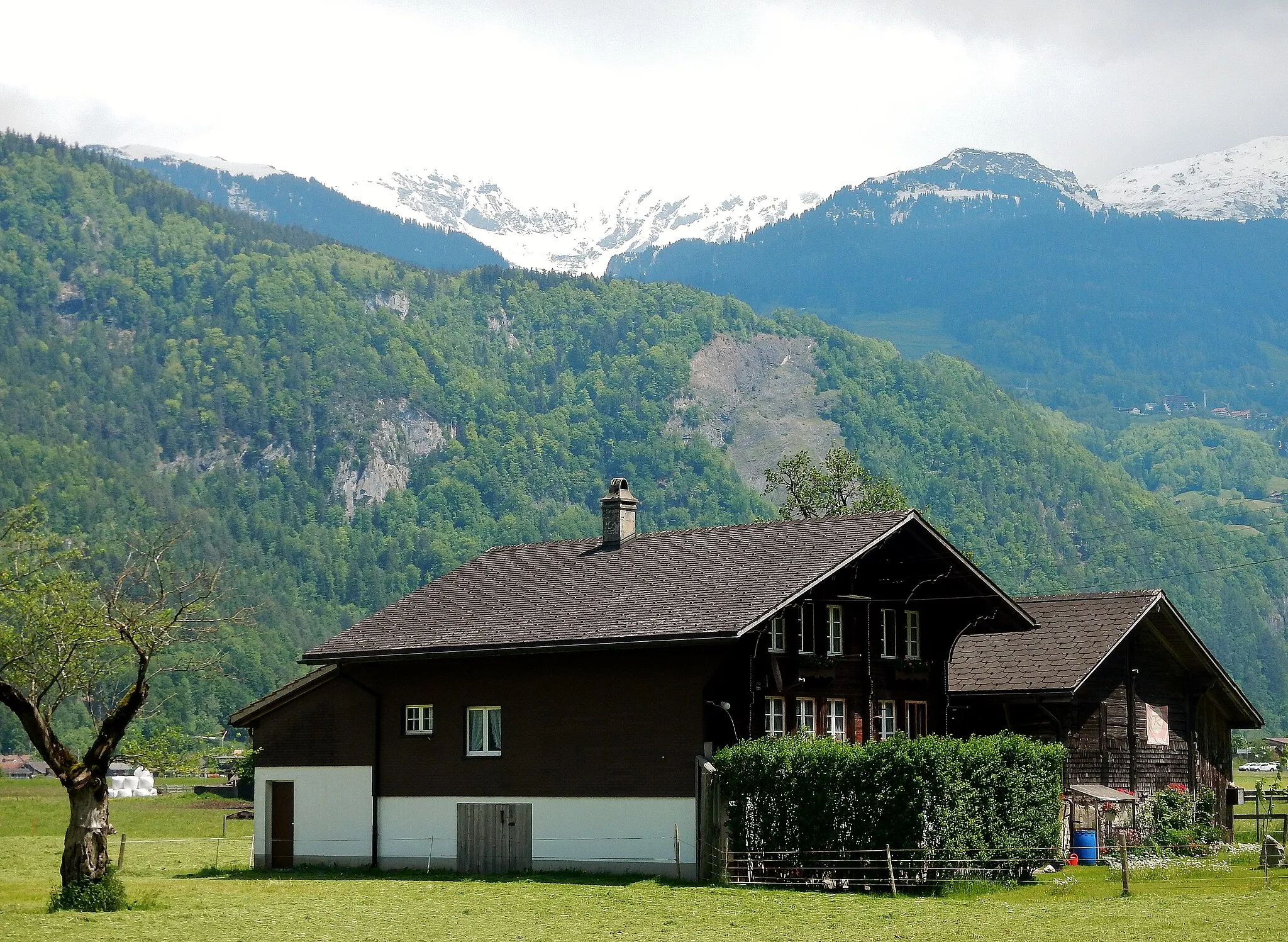 Photo showing: Haus bei Meiringen