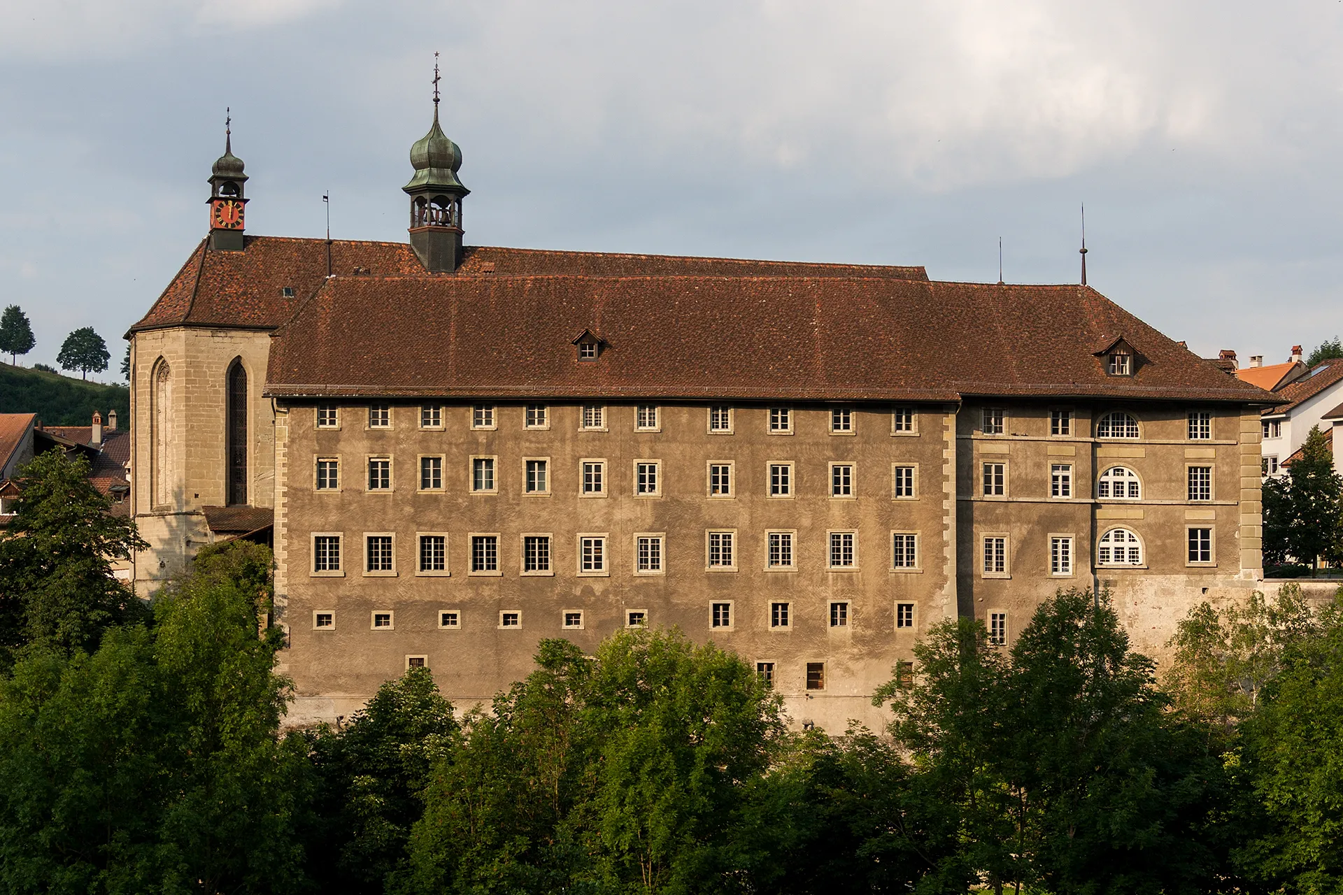 Photo showing: Augustinerkloster in Fribourg