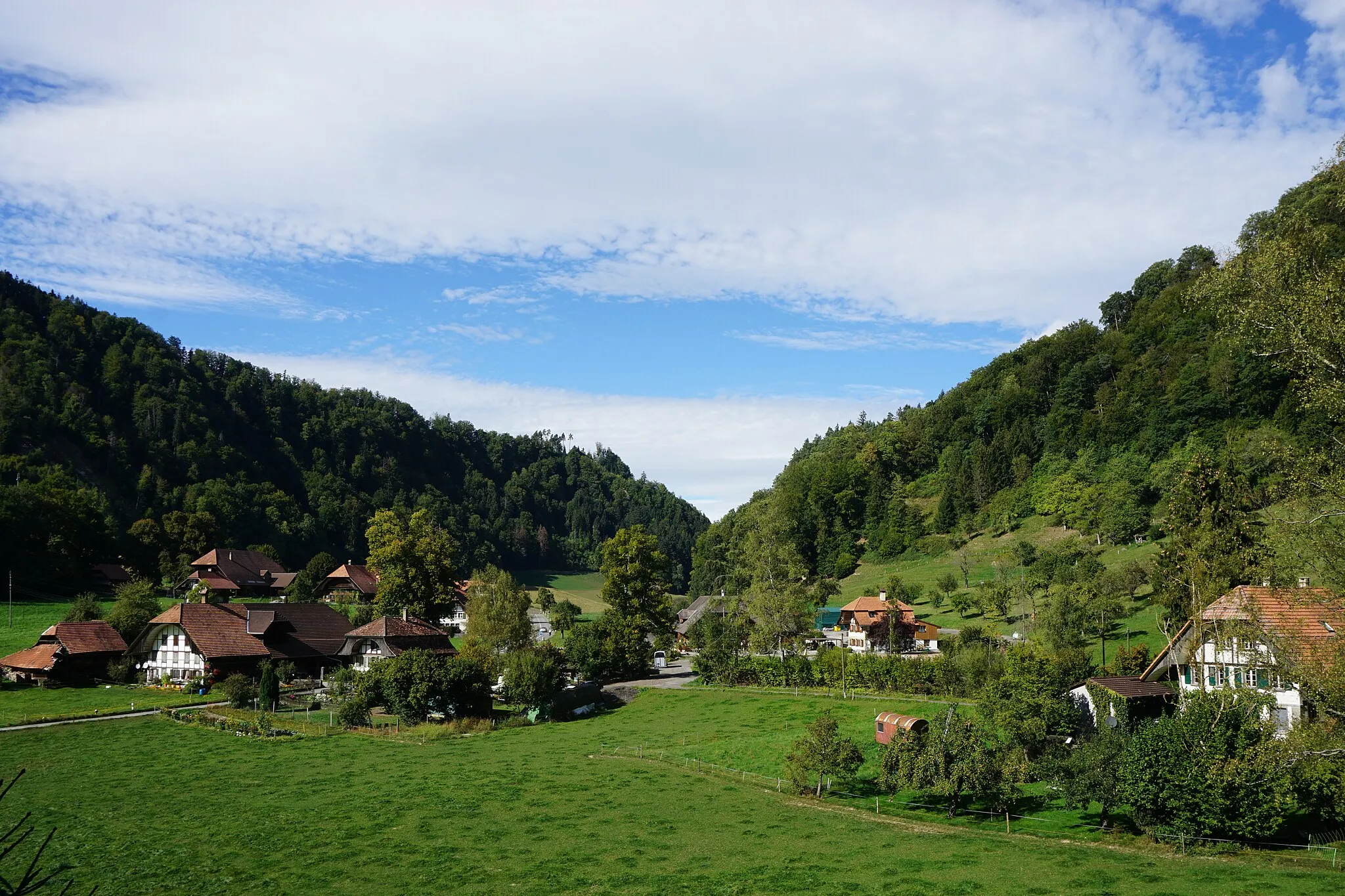 Photo showing: Lindental, Weiler der Gemeinde Vechigen