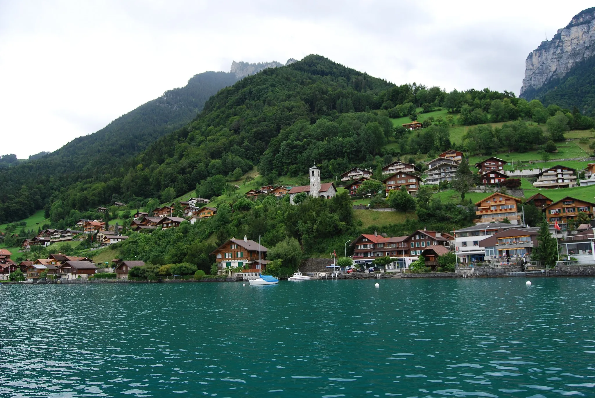 Photo showing: Merligen, municipality of Sigriswil, canton of Bern, Switzerland