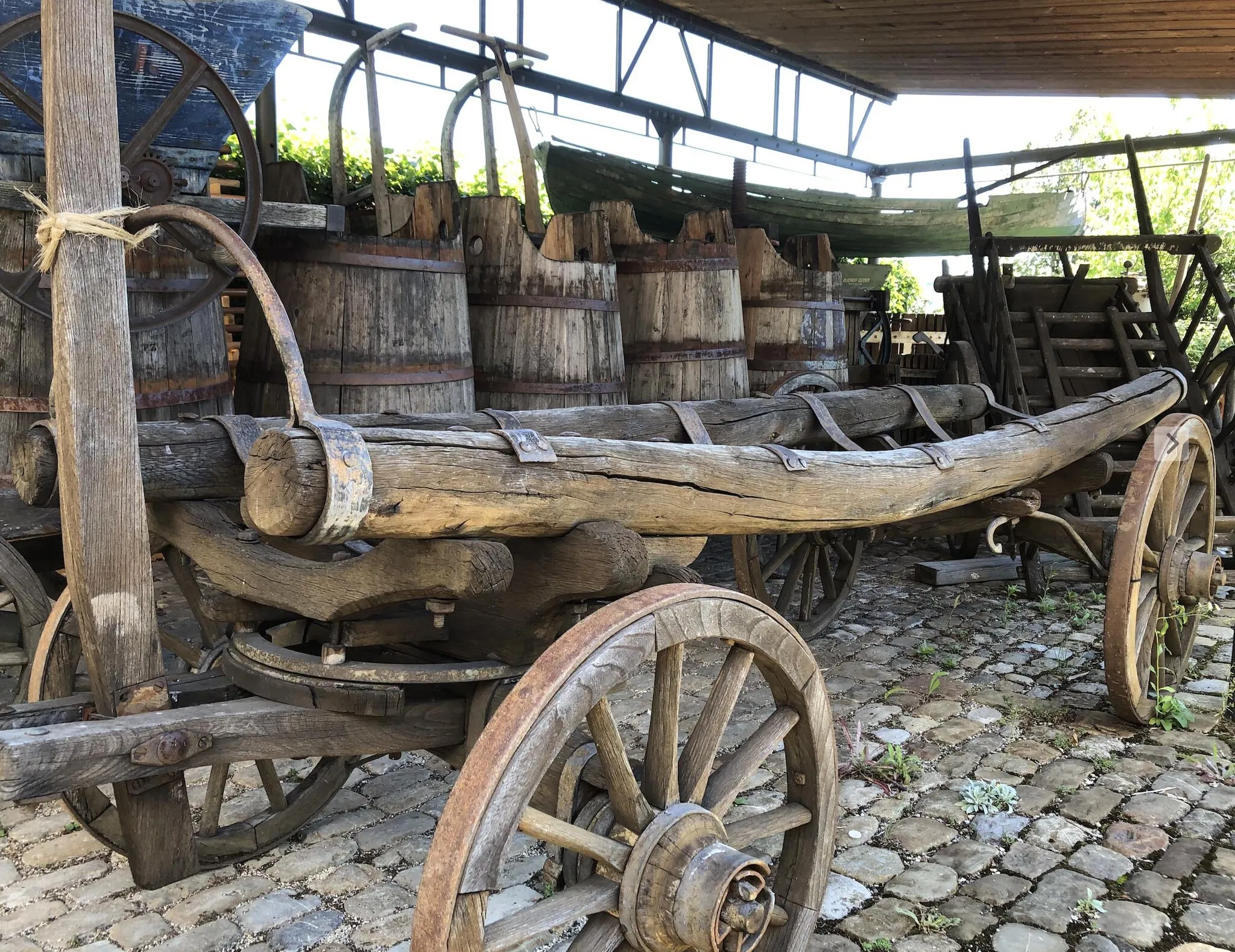 Photo showing: Ausstellung im Aussenbereich des Museums