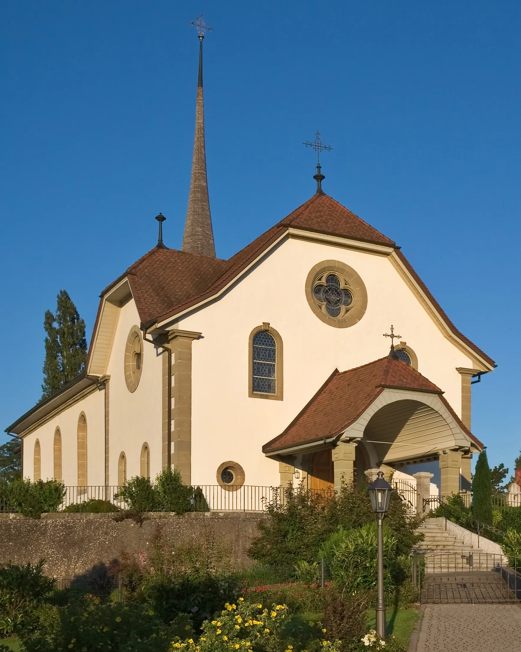 Photo showing: Die Pfarreikirche Sankt Jakob