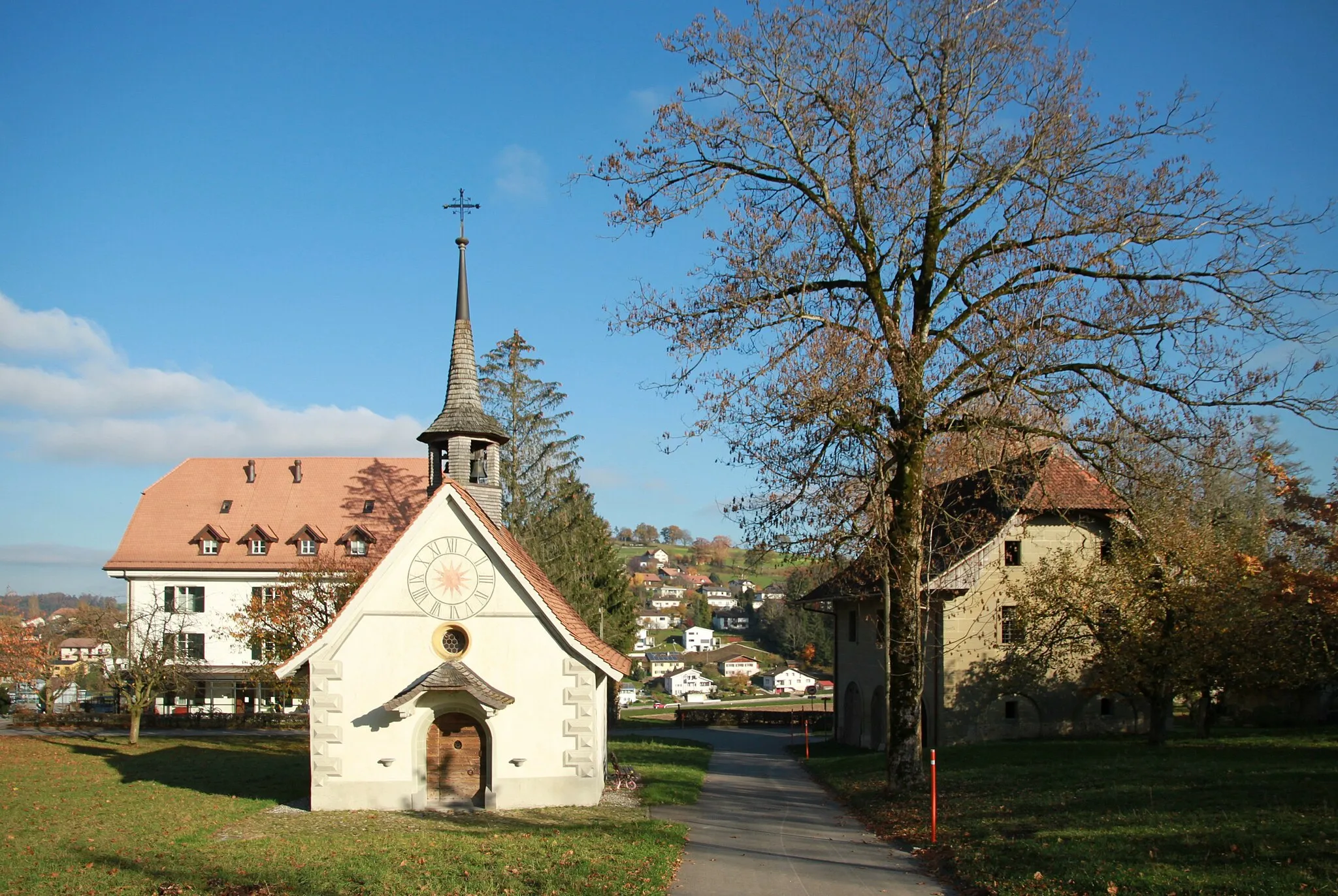 Photo showing: Kapelle von Schloss Maggenberg, Gemeinde Tafers, Freiburg/Schweiz