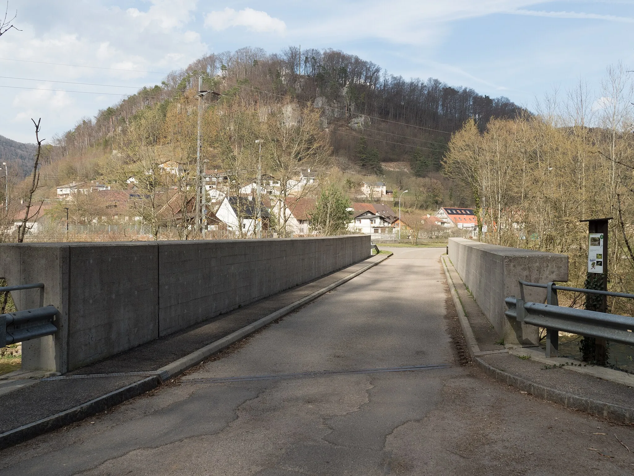 Photo showing: La Step SEDE Road Bridge over the Birs River, Courroux – Soyhières, Canton of Jura, Switzerland